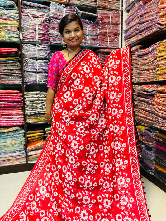 Mal Cottons Sarees
