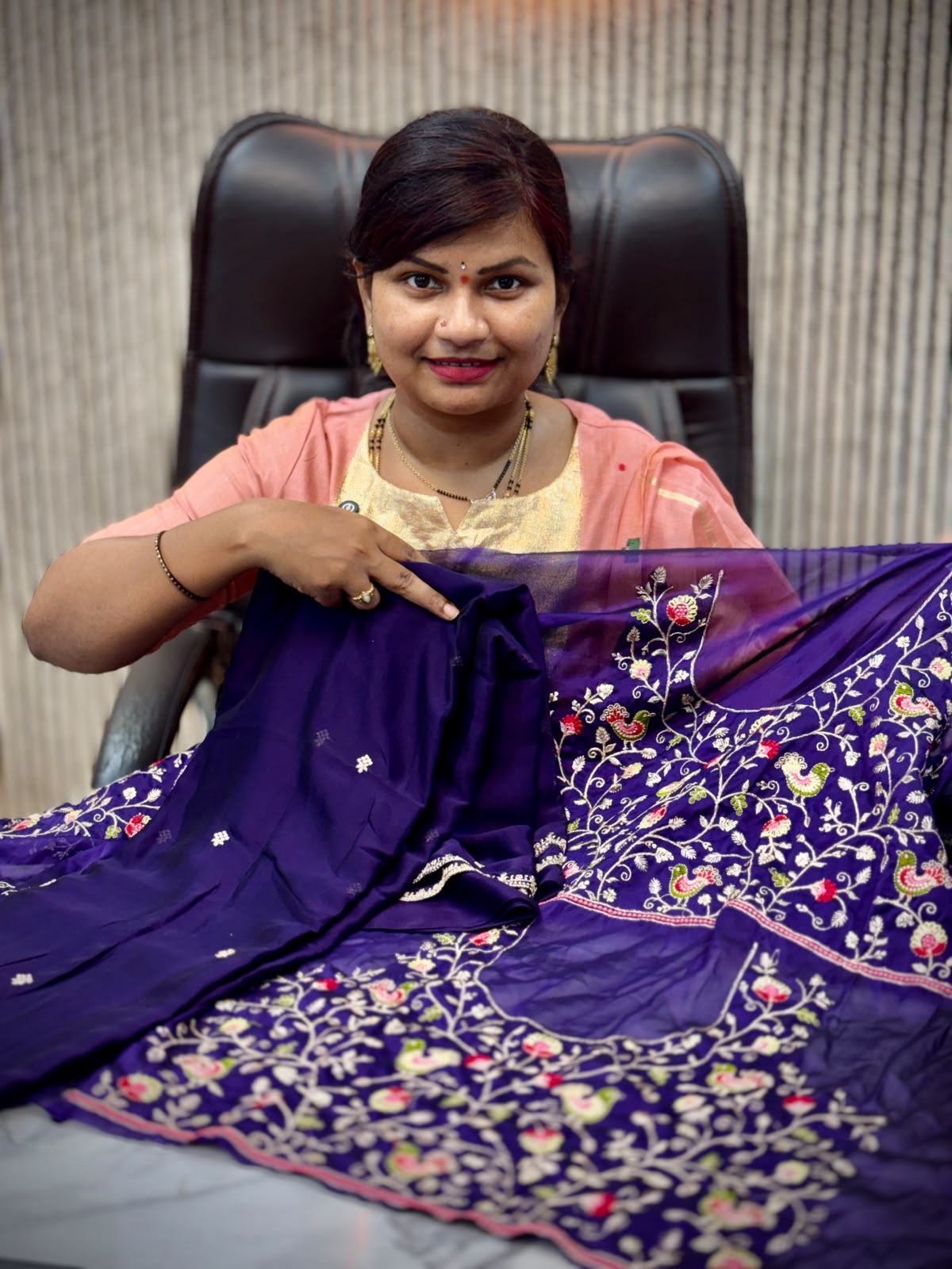 Designer Rangoli Sarees