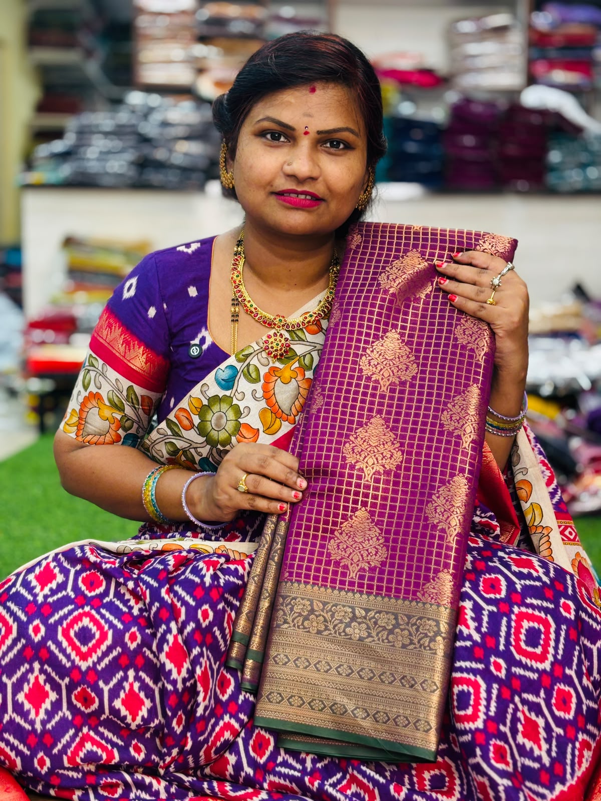 Semi Kanchi Pattu Sarees