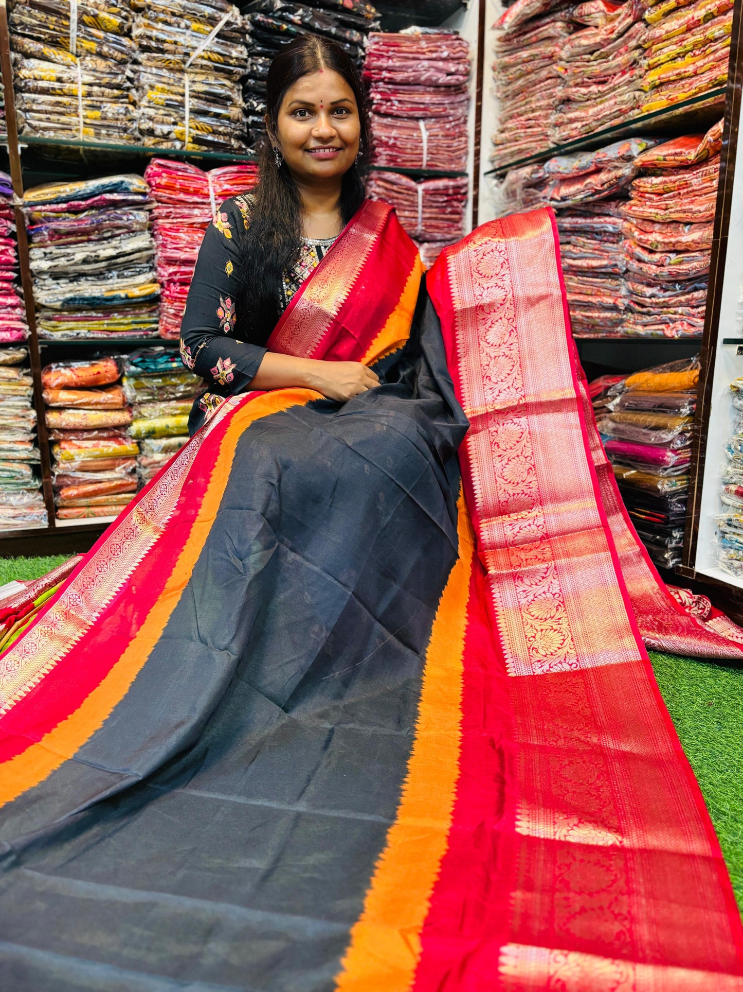 Multi Dola sarees