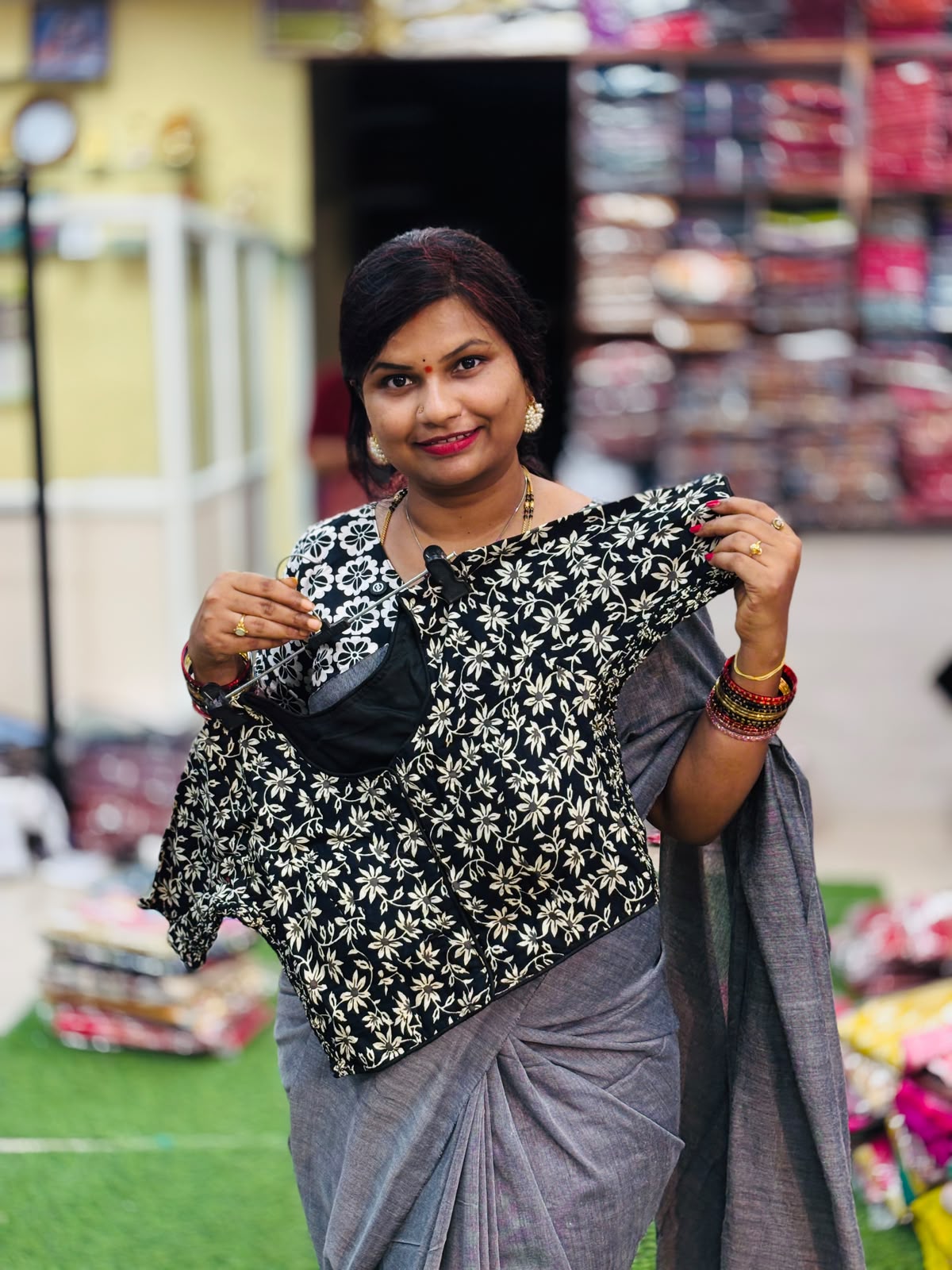 Readymade cotton Kalamkari blouses