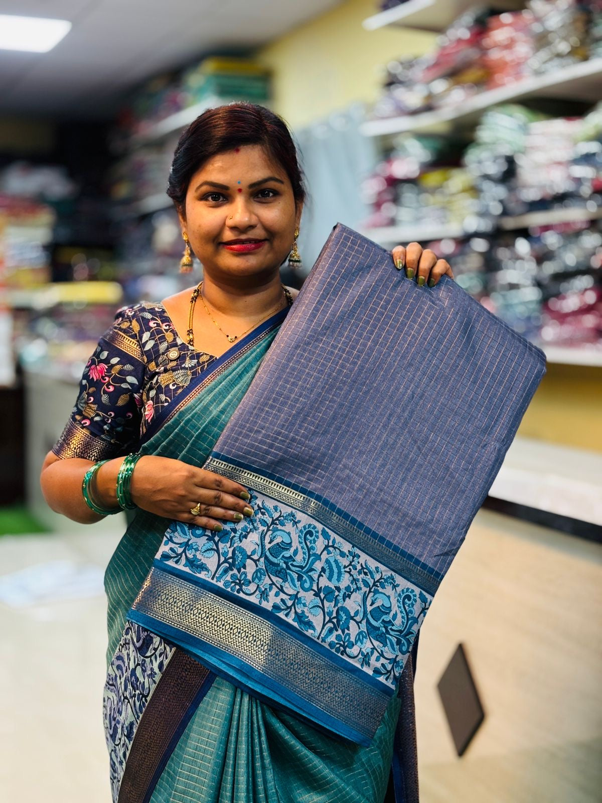 Kalamkari Venkatagiri Silk