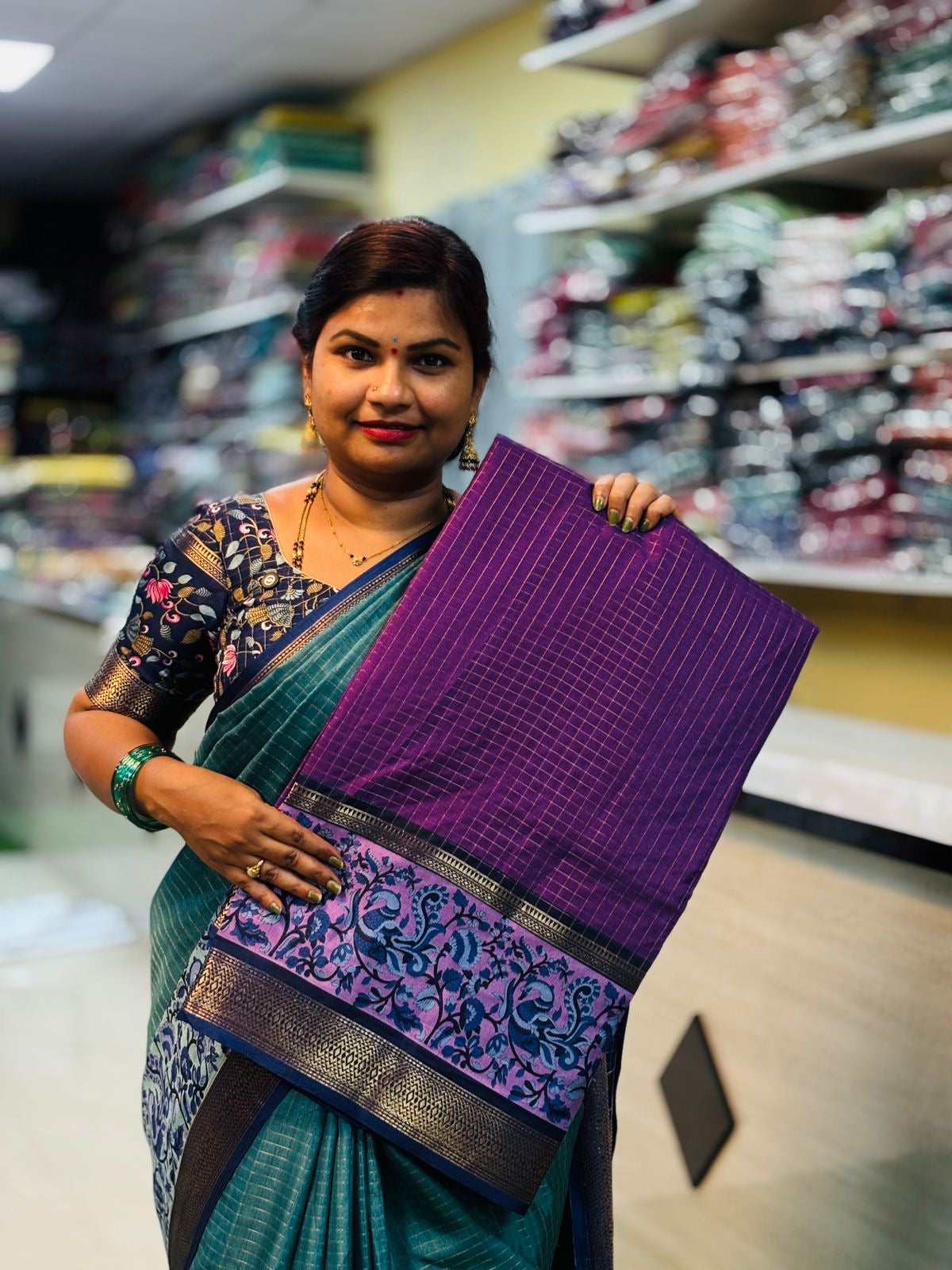 Kalamkari Venkatagiri Silk
