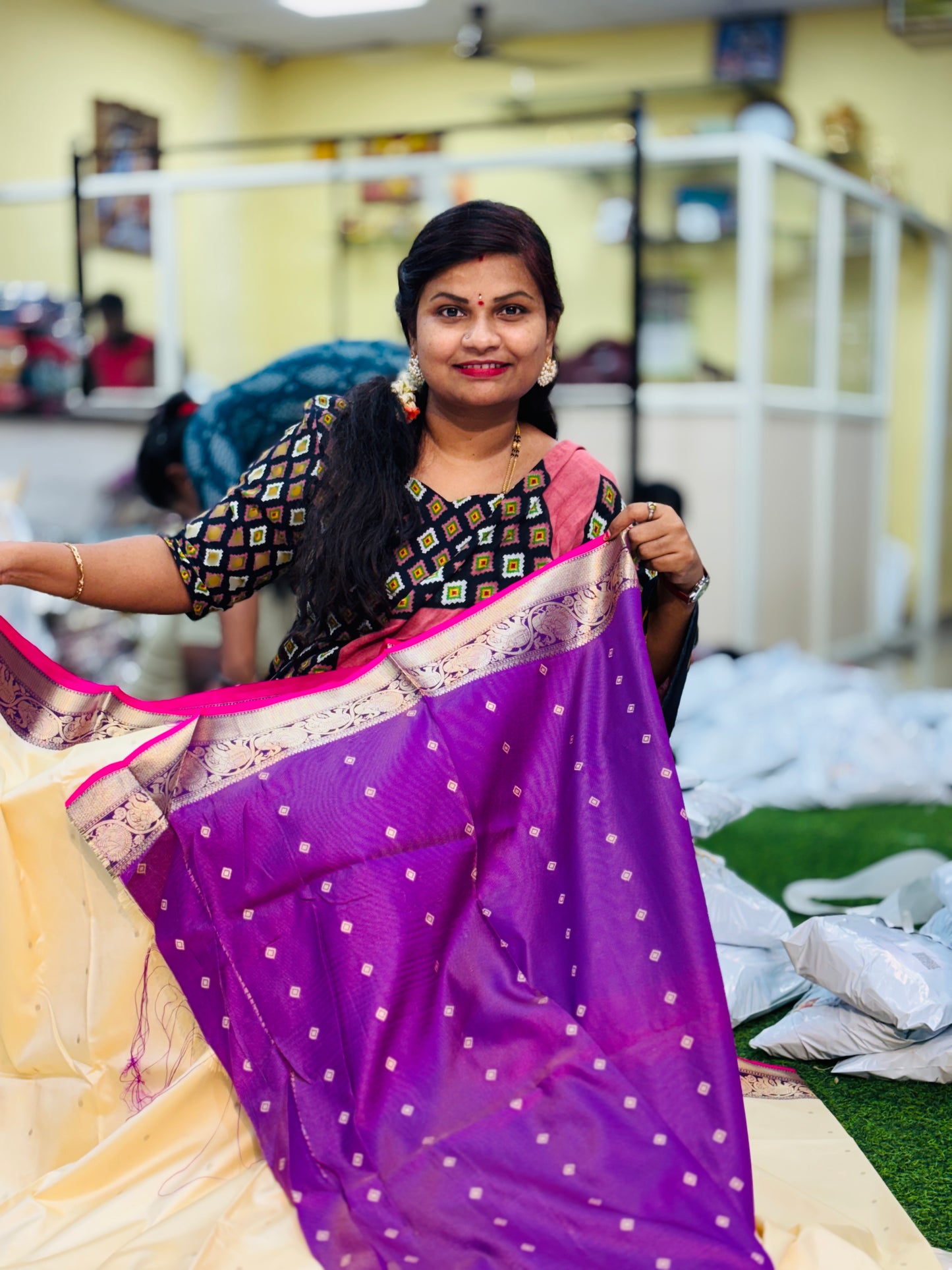 Gadwal Kanchi Pattu Saree