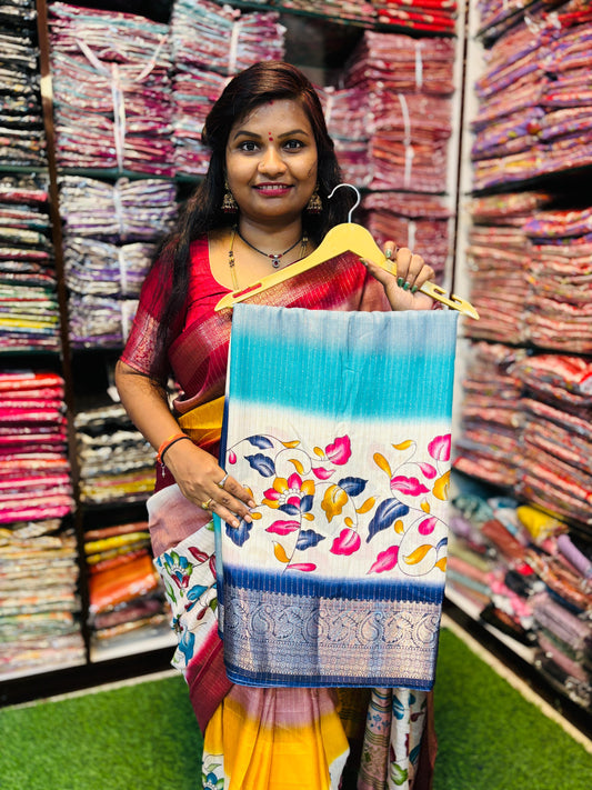 మల్టీ కలర్ క్రేప్