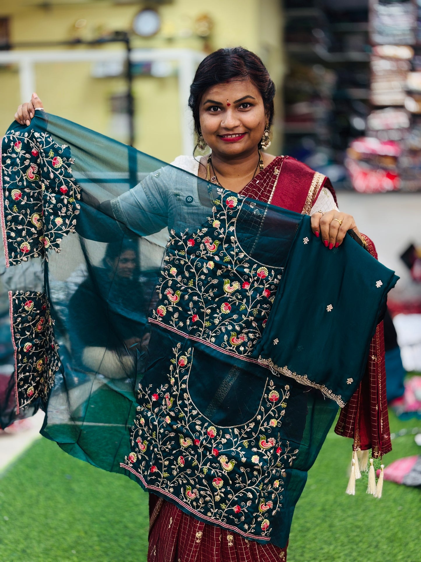 Designer Rangoli Sarees