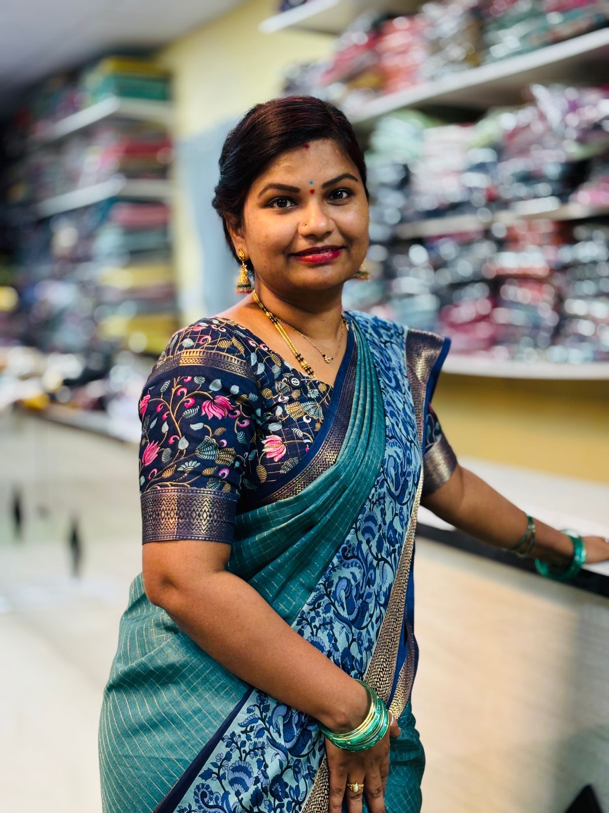 Kalamkari Venkatagiri Silk