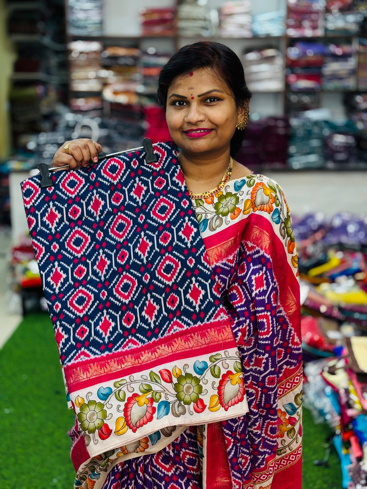 Kalamkari Patola Sarees
