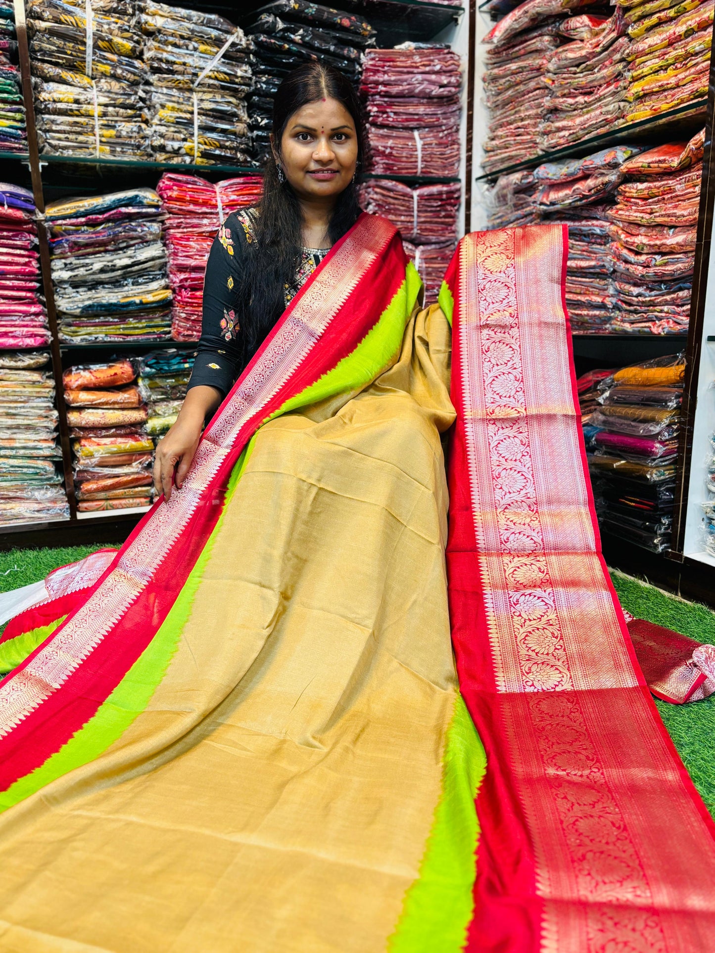 Multi Dola sarees