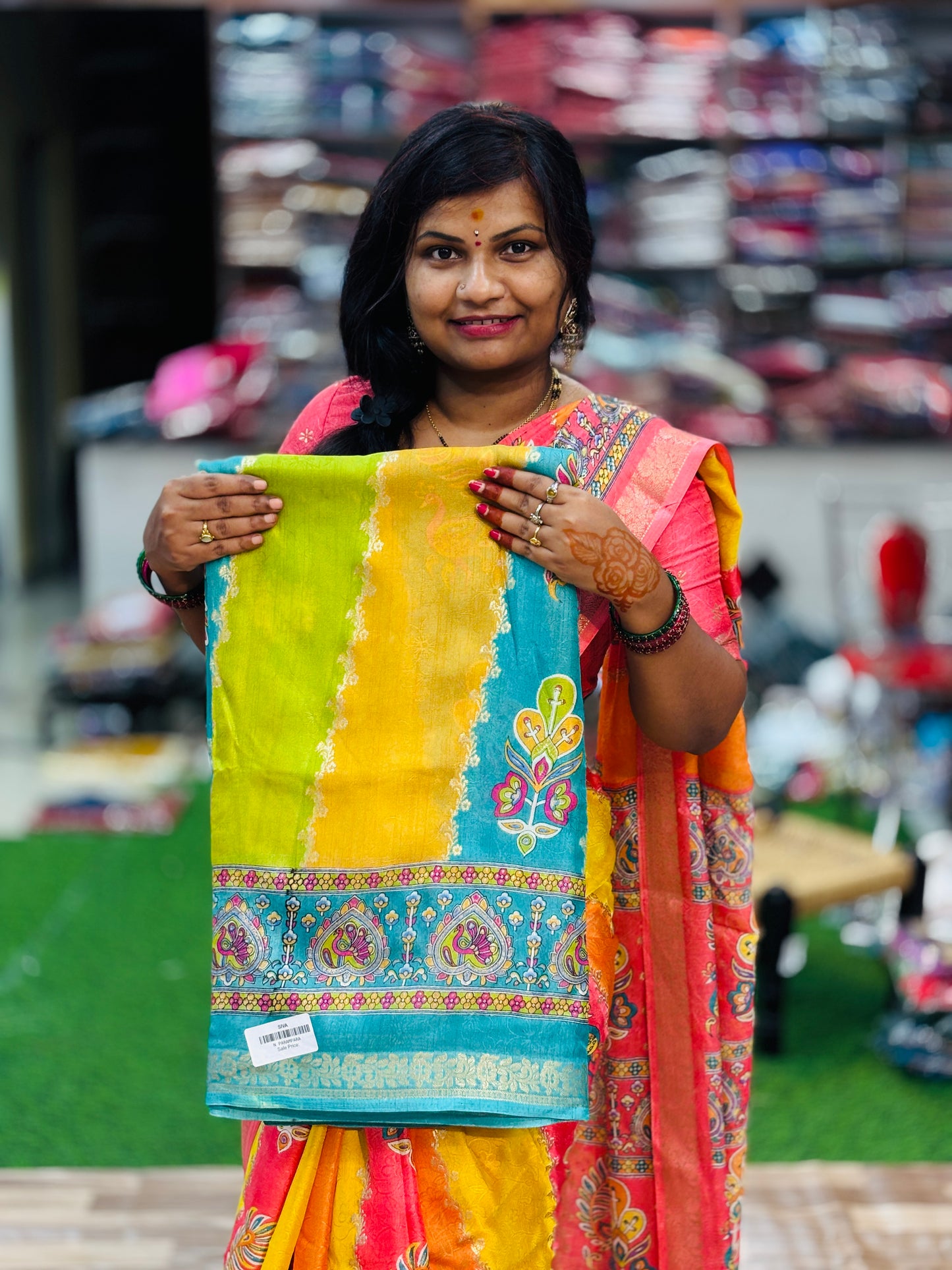 Pochampally Rangkots Sarees