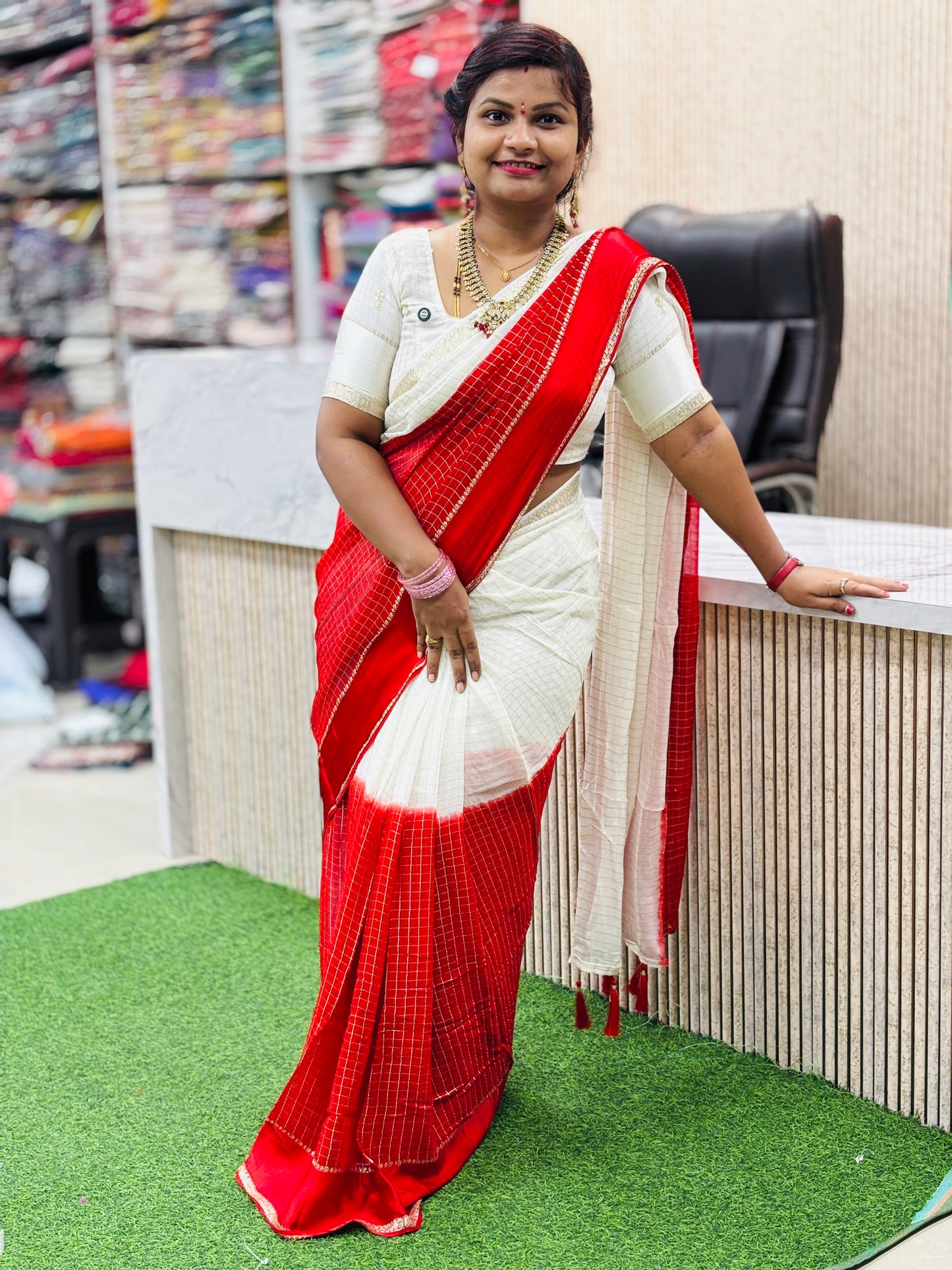 Padding viscous Georgette