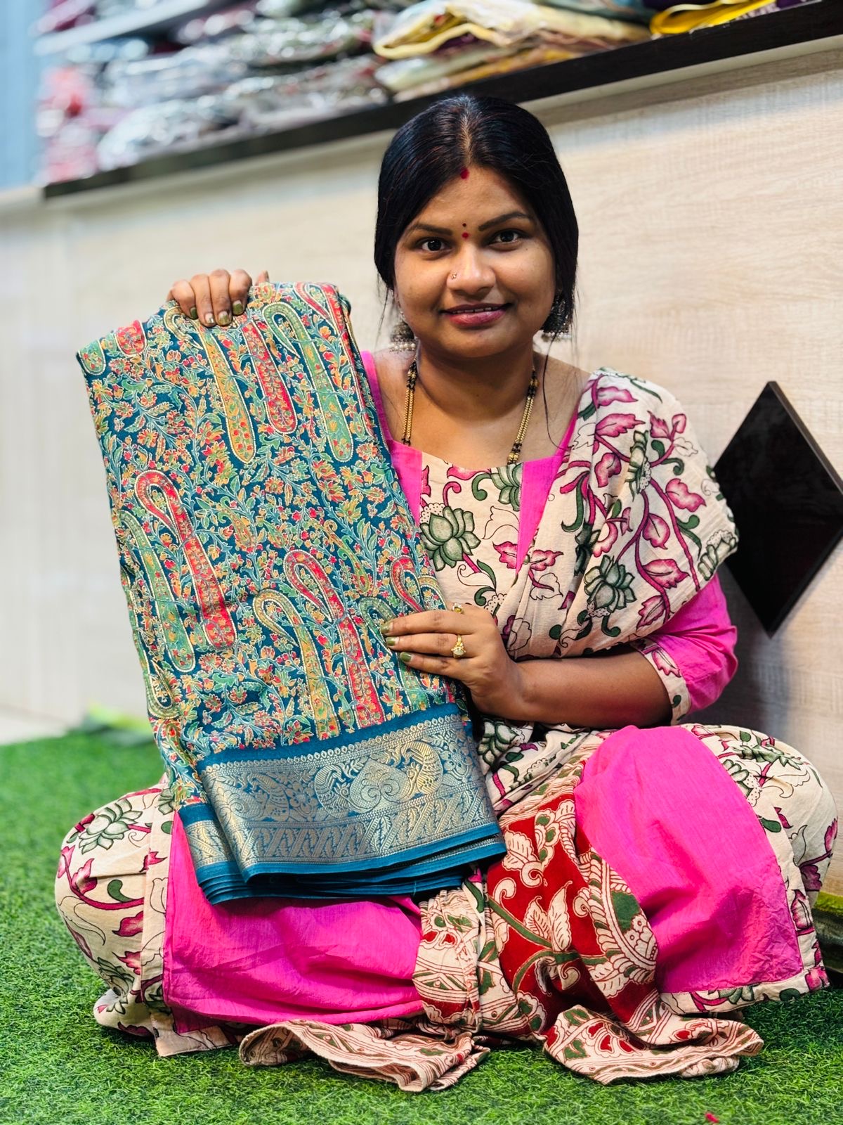 Kashmir Printed Mashmellow Georgettes