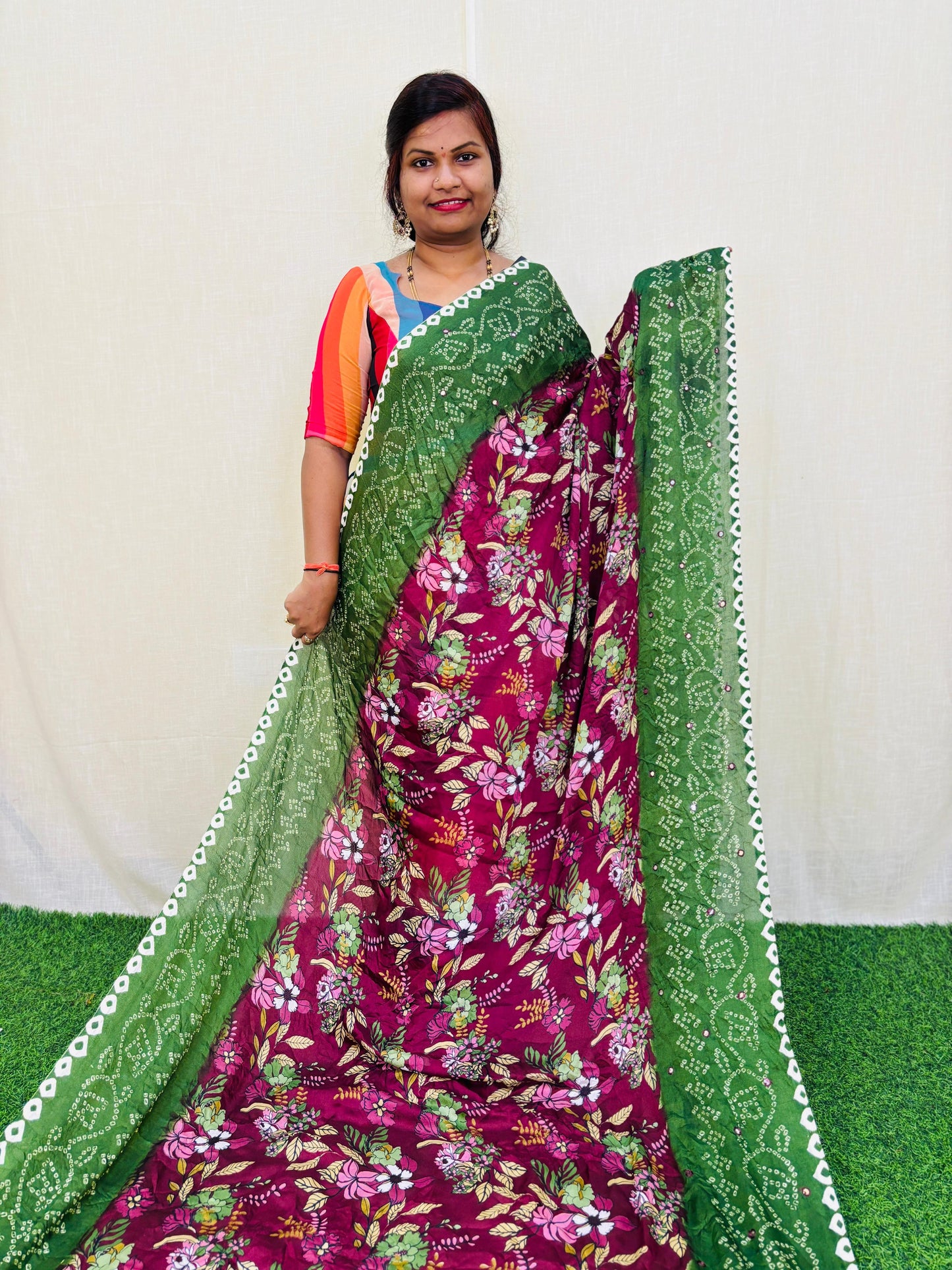 Moss chiffon