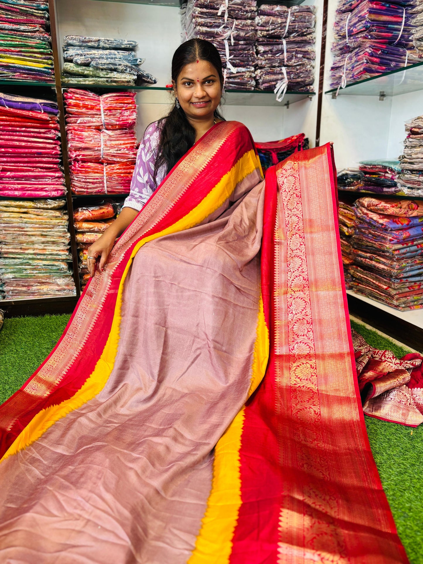 Multi Dola sarees