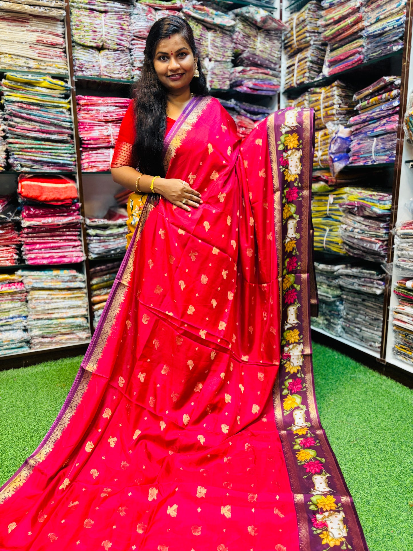 Mangalagiri Pichwai (Replica)