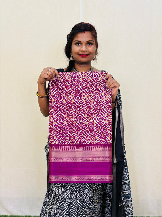 Azrak Dola Silk Saree