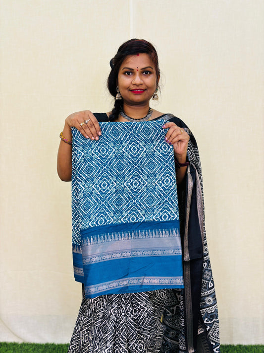 Azrak Dola Silk Saree