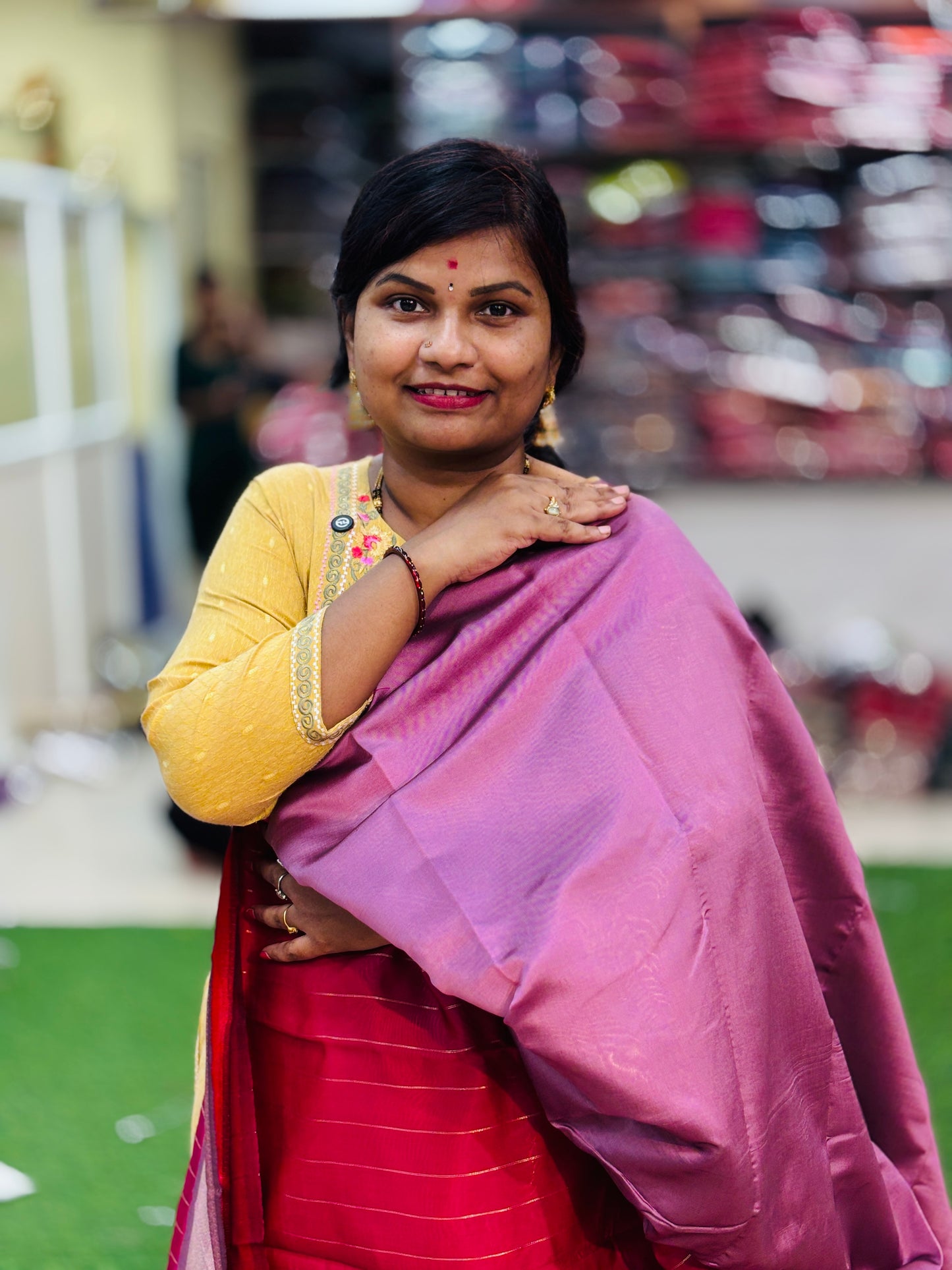Banarasi Katan Pattu