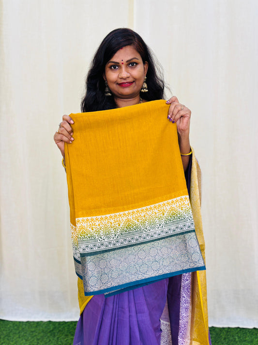 Semi Mysore Crepe Silk Sarees