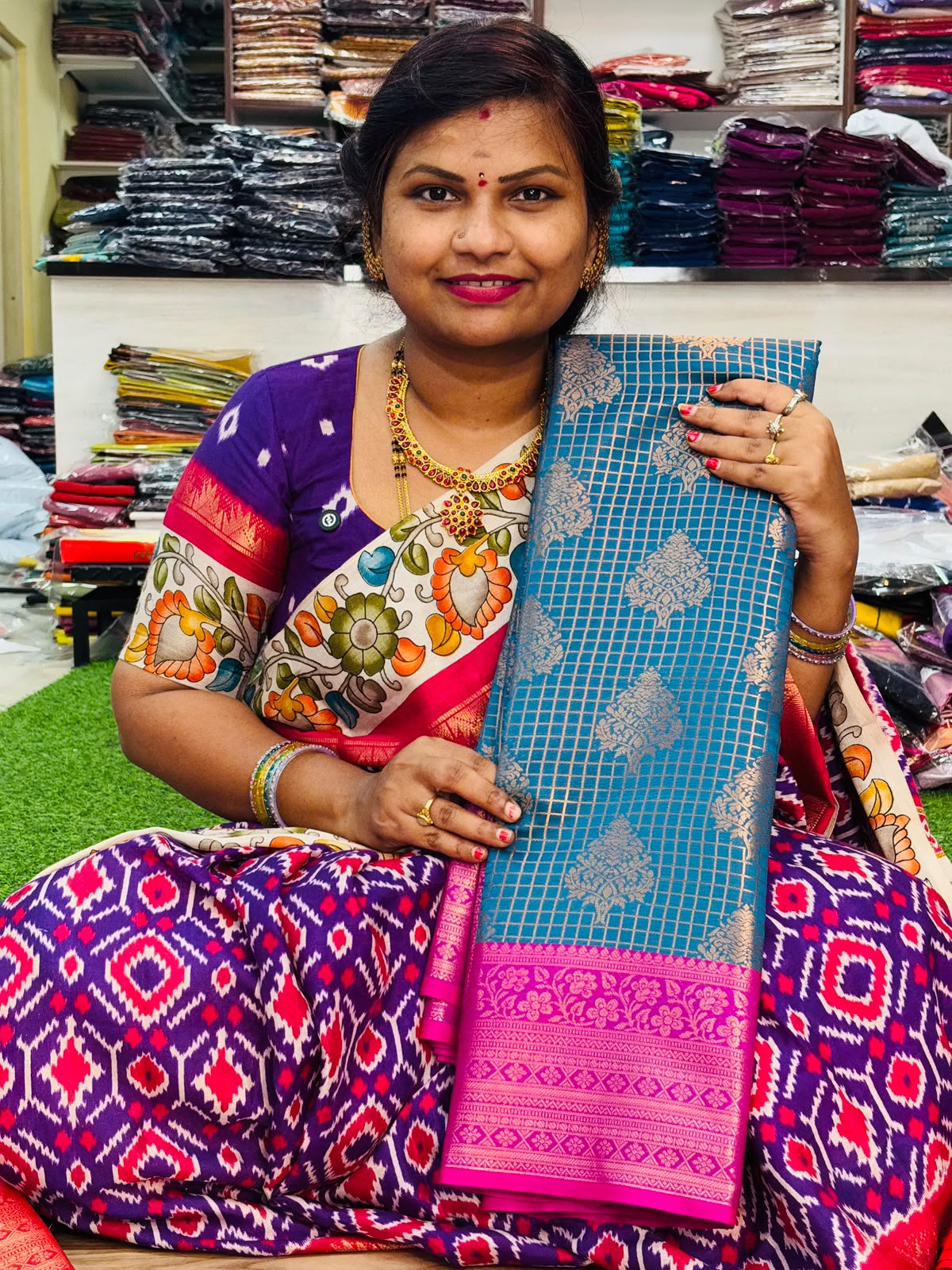 Semi Kanchi Pattu Sarees