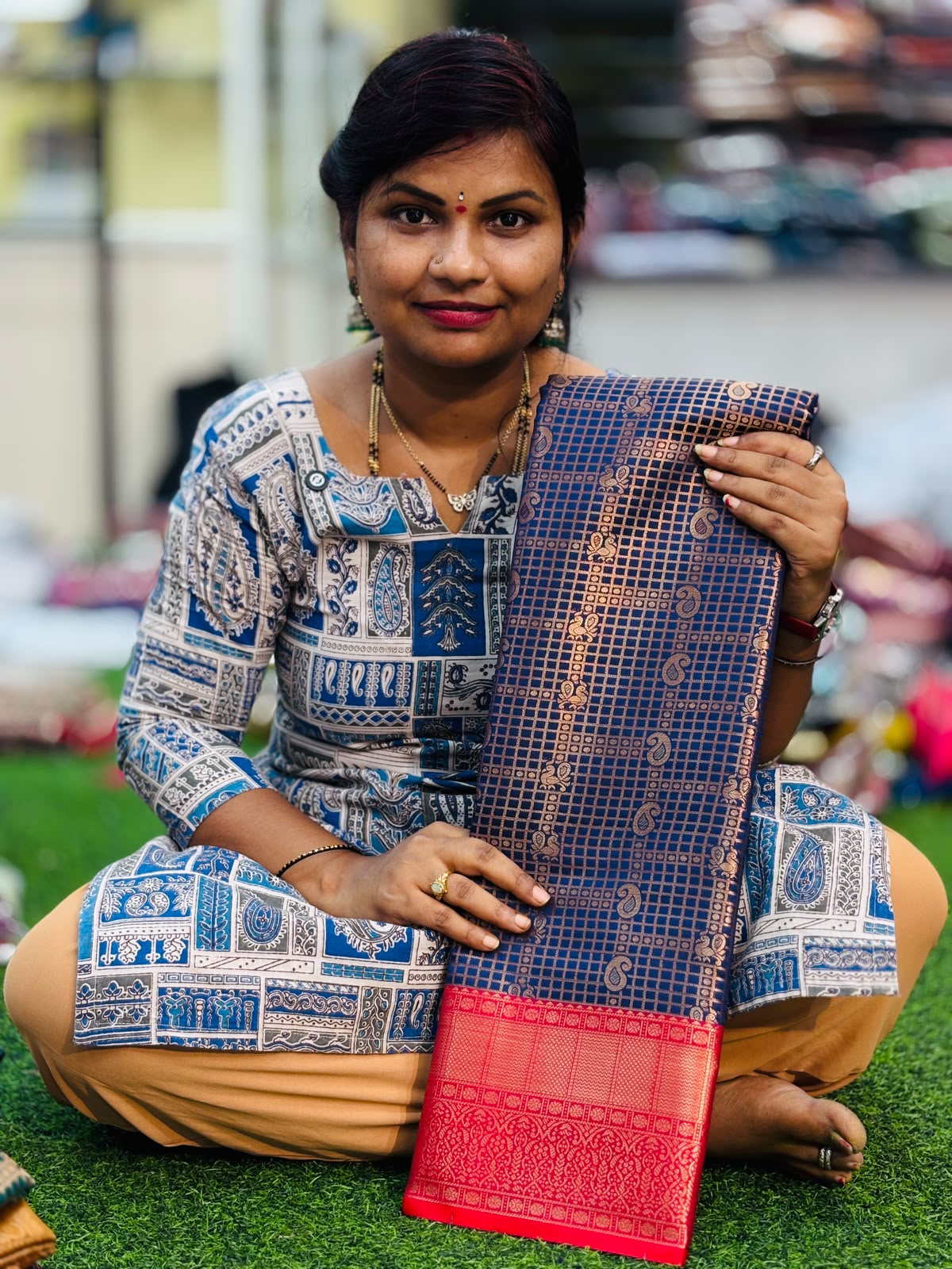 Semi Kanchi pattu sarees