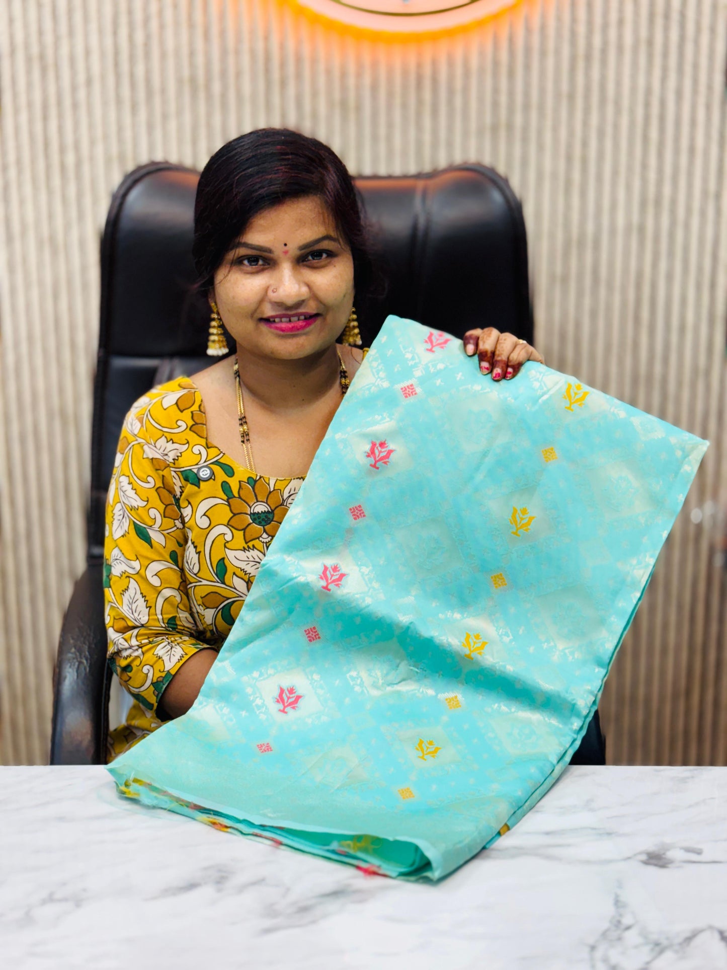 Jamdani Pattu Sarees SG 44