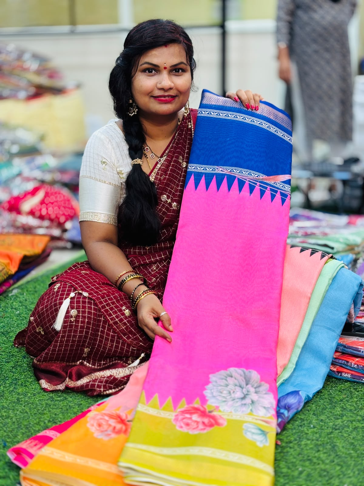 Gangajamuna Chiffons Sarees
