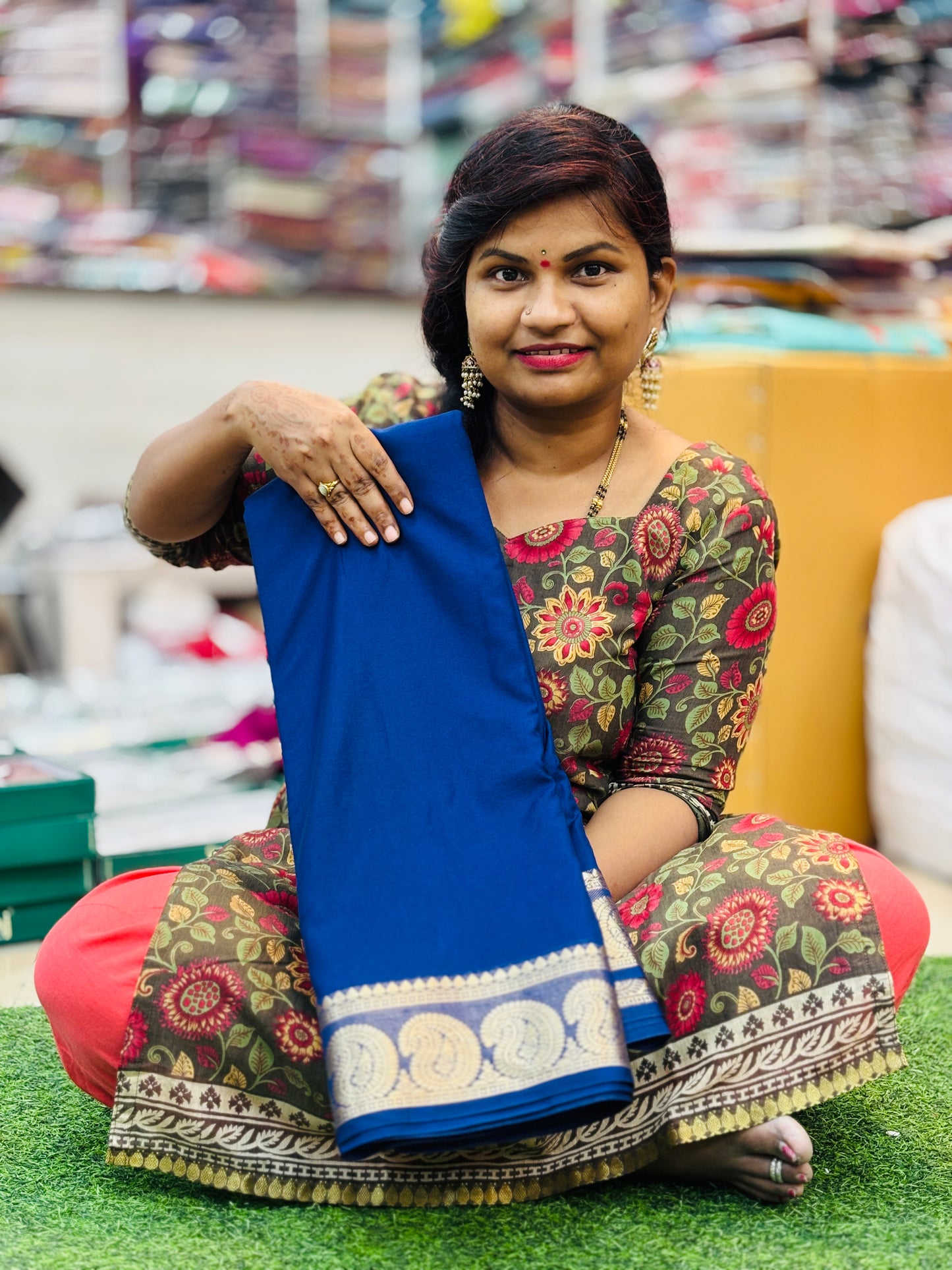 Semi Mysore georgette