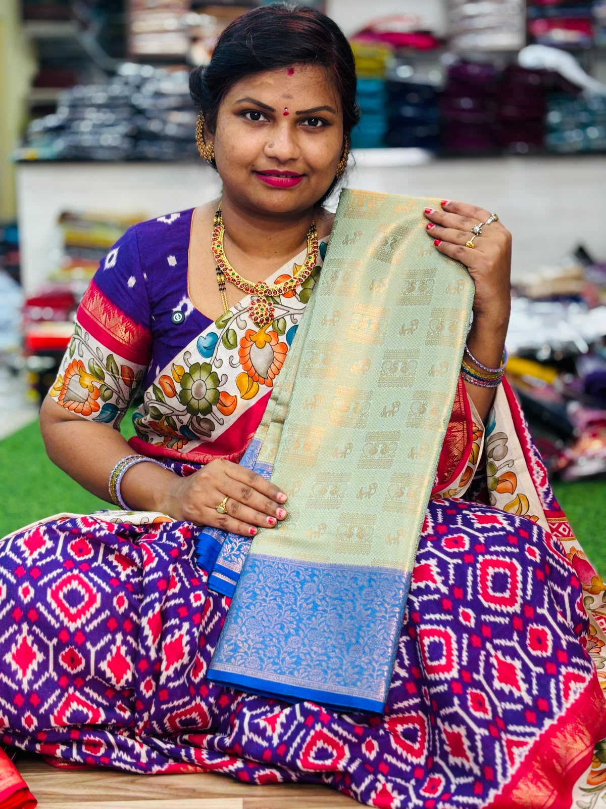 Semi Kanchi Pattu Sarees