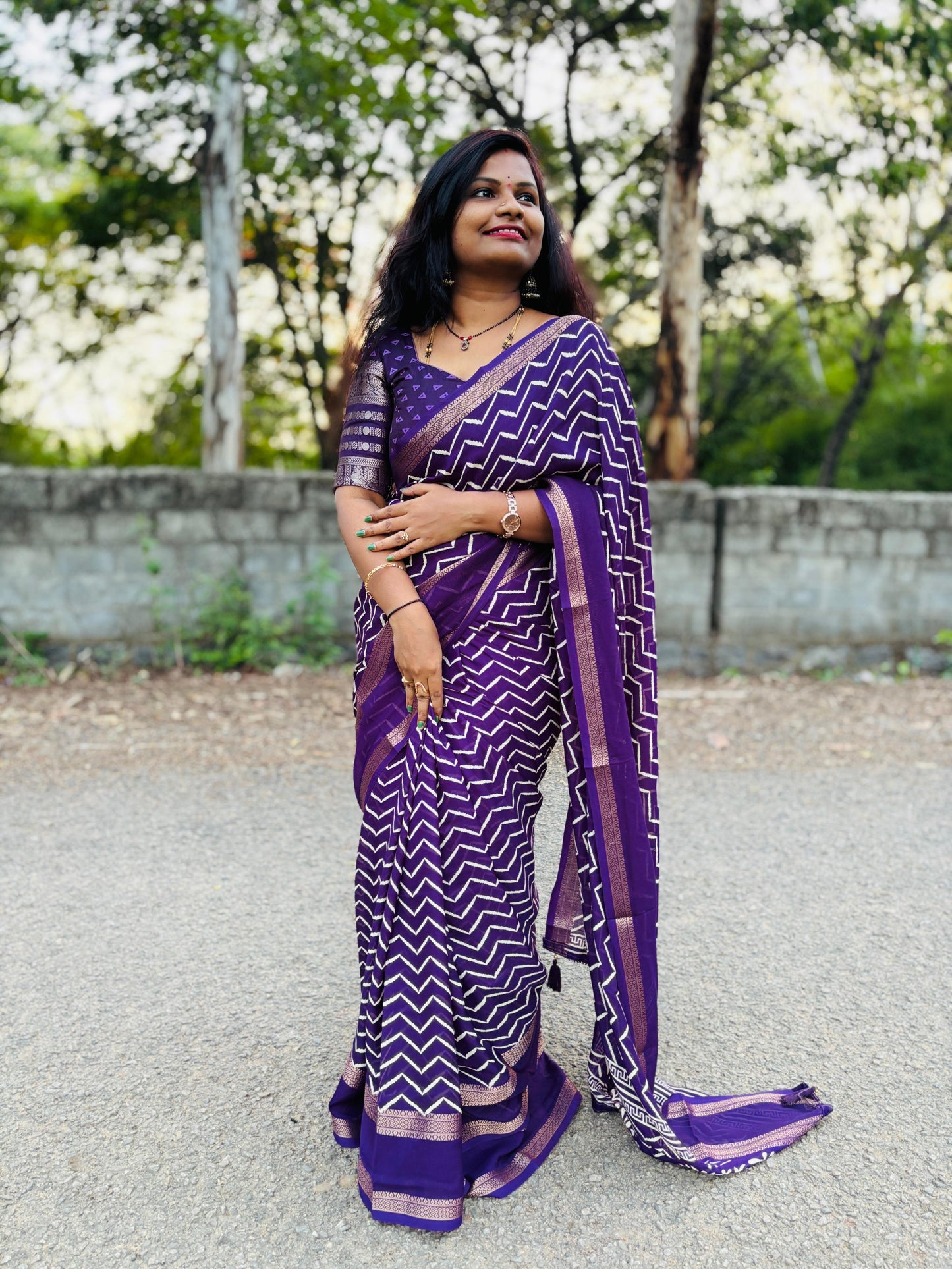 Georgette Saree