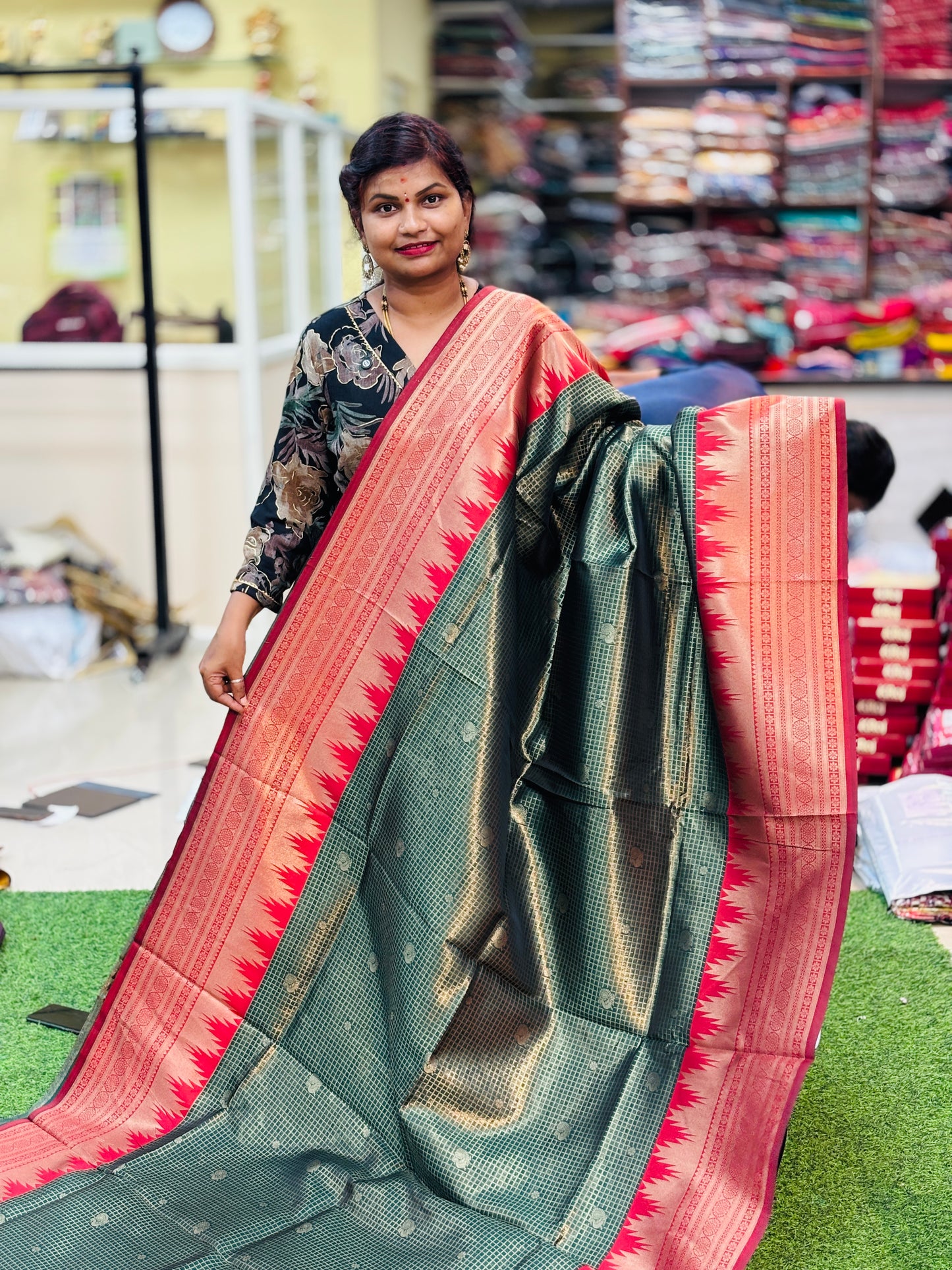 Semi Kanchi Pattu Sarees