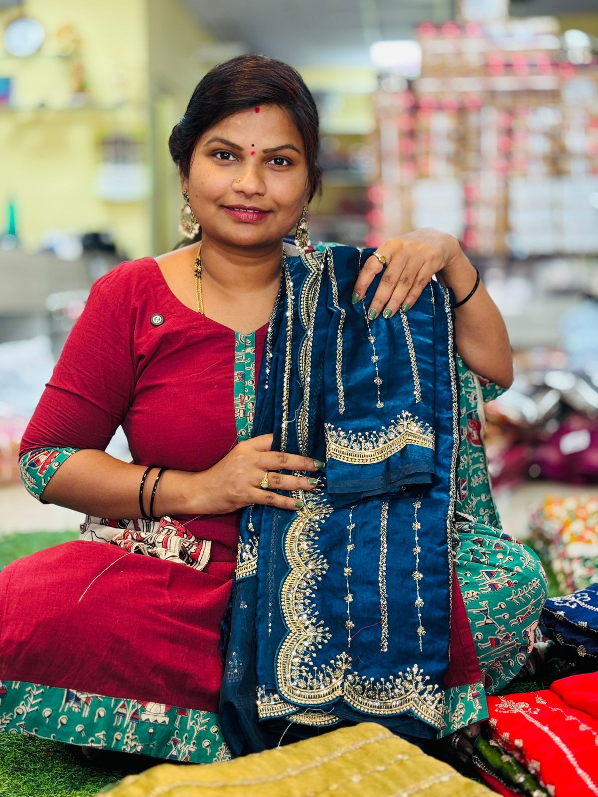 Premium Space Silk Sarees