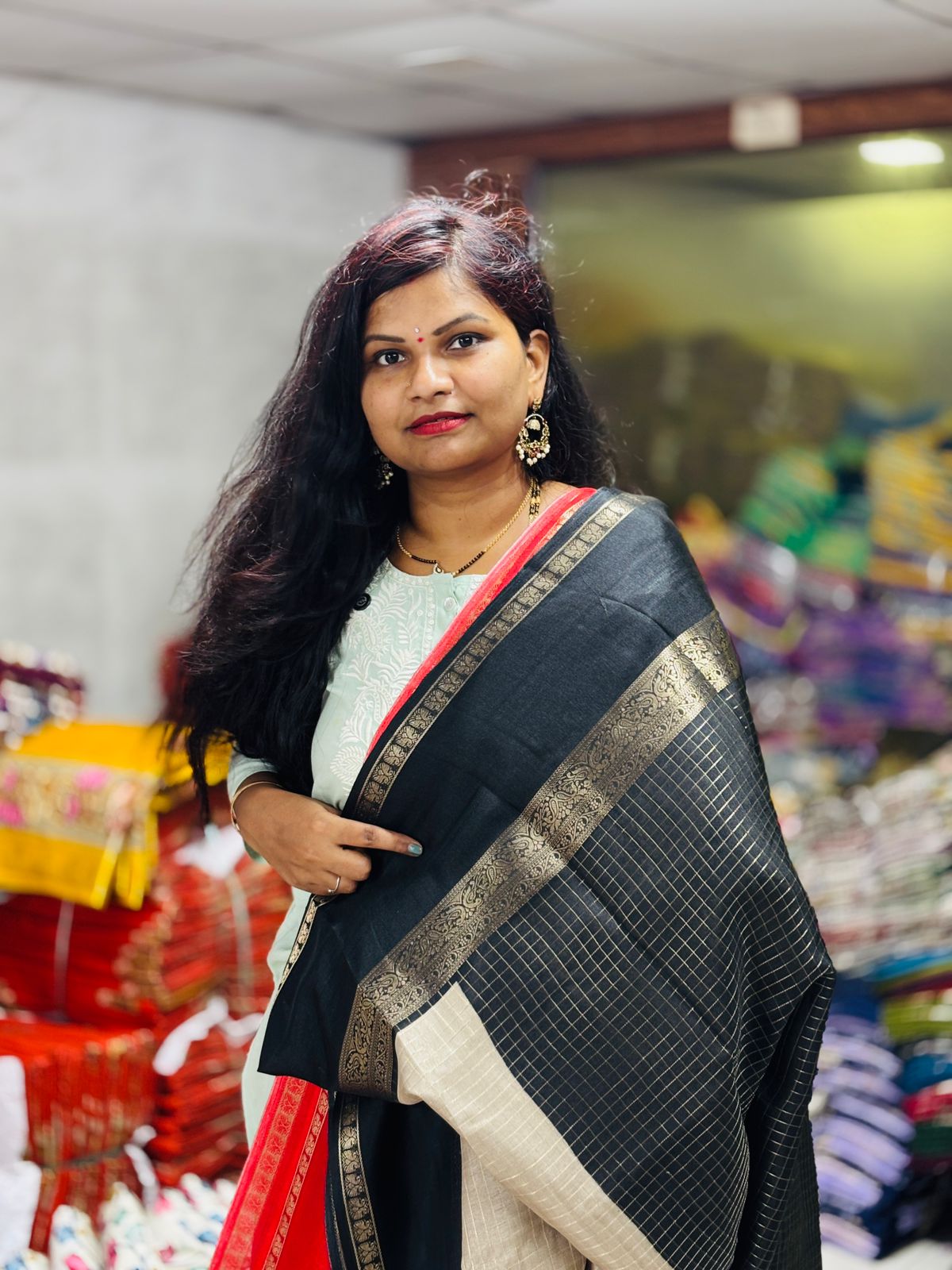 Ganga Jamuna Kanchi silk