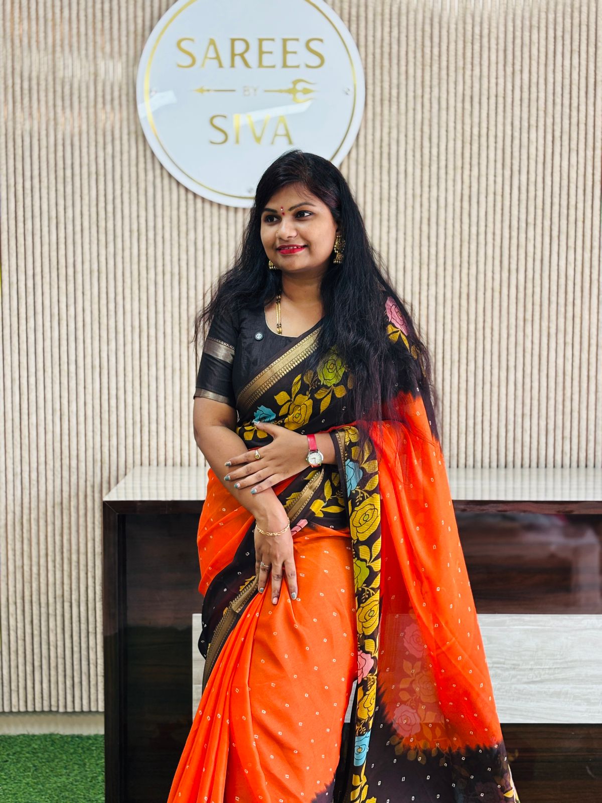 2D Chiffon Bandini