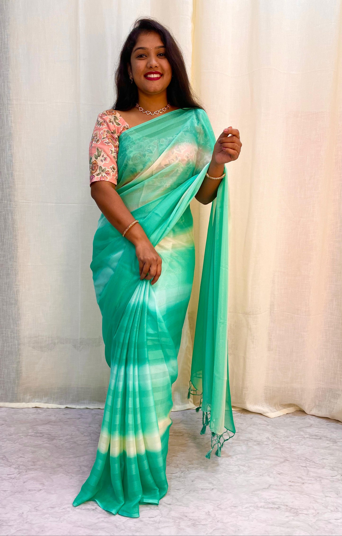 లైక్రా చిఫ్ఫోన్