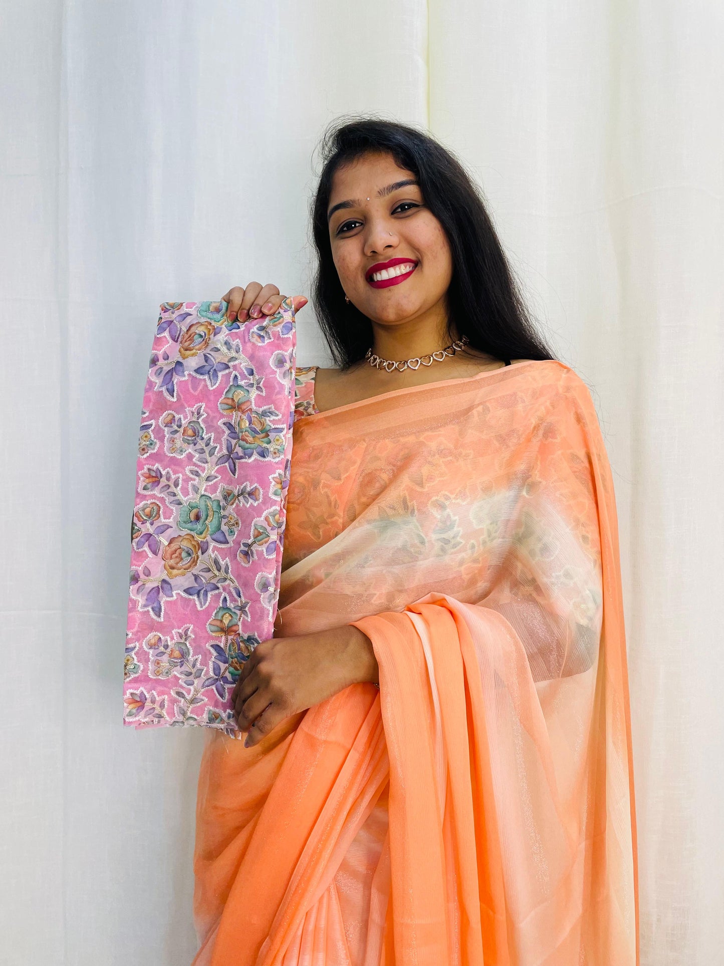 లైక్రా చిఫ్ఫోన్