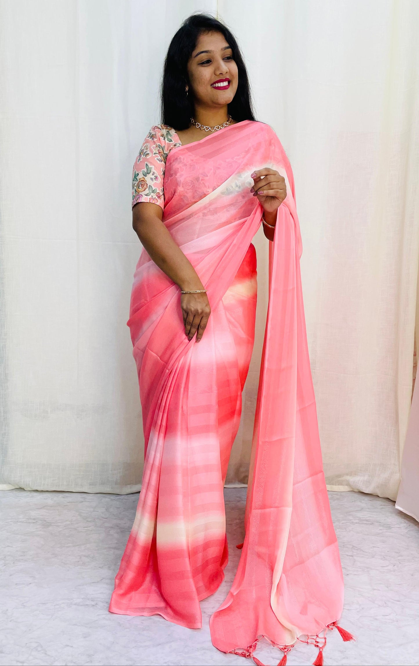 లైక్రా చిఫ్ఫోన్