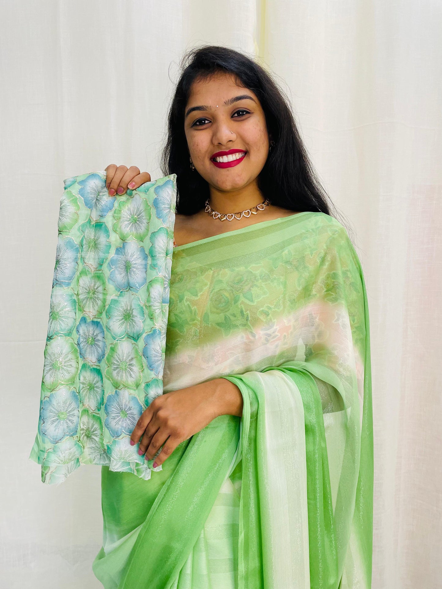 లైక్రా చిఫ్ఫోన్