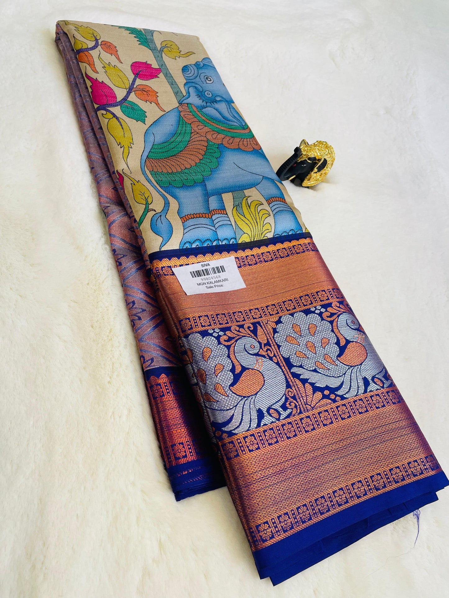 సెమీ కంచి పట్టు