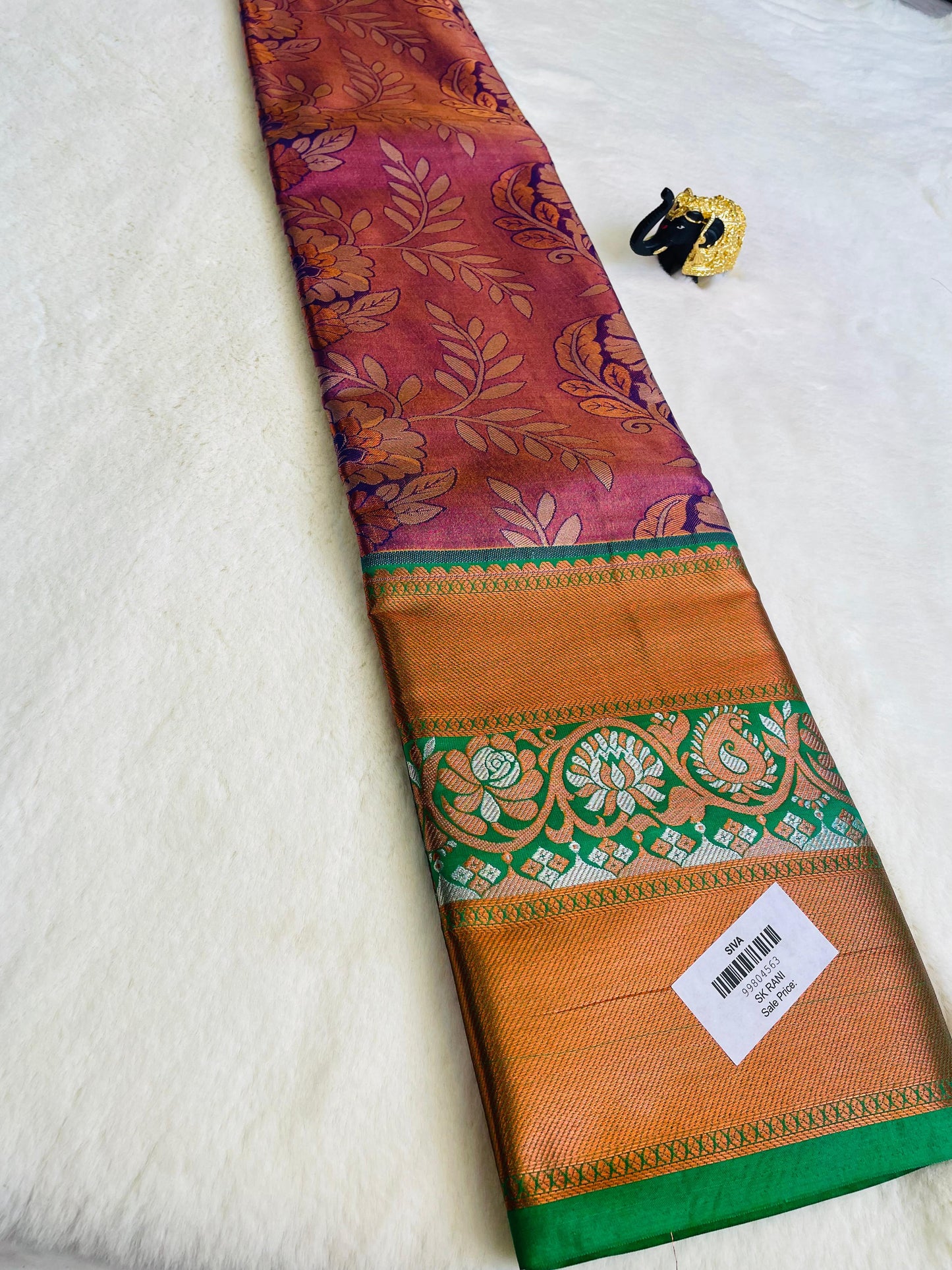 సెమీ కంచి పట్టు