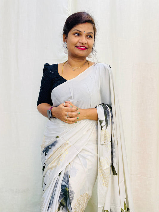 క్రేప్ సిల్క్ చీరలు