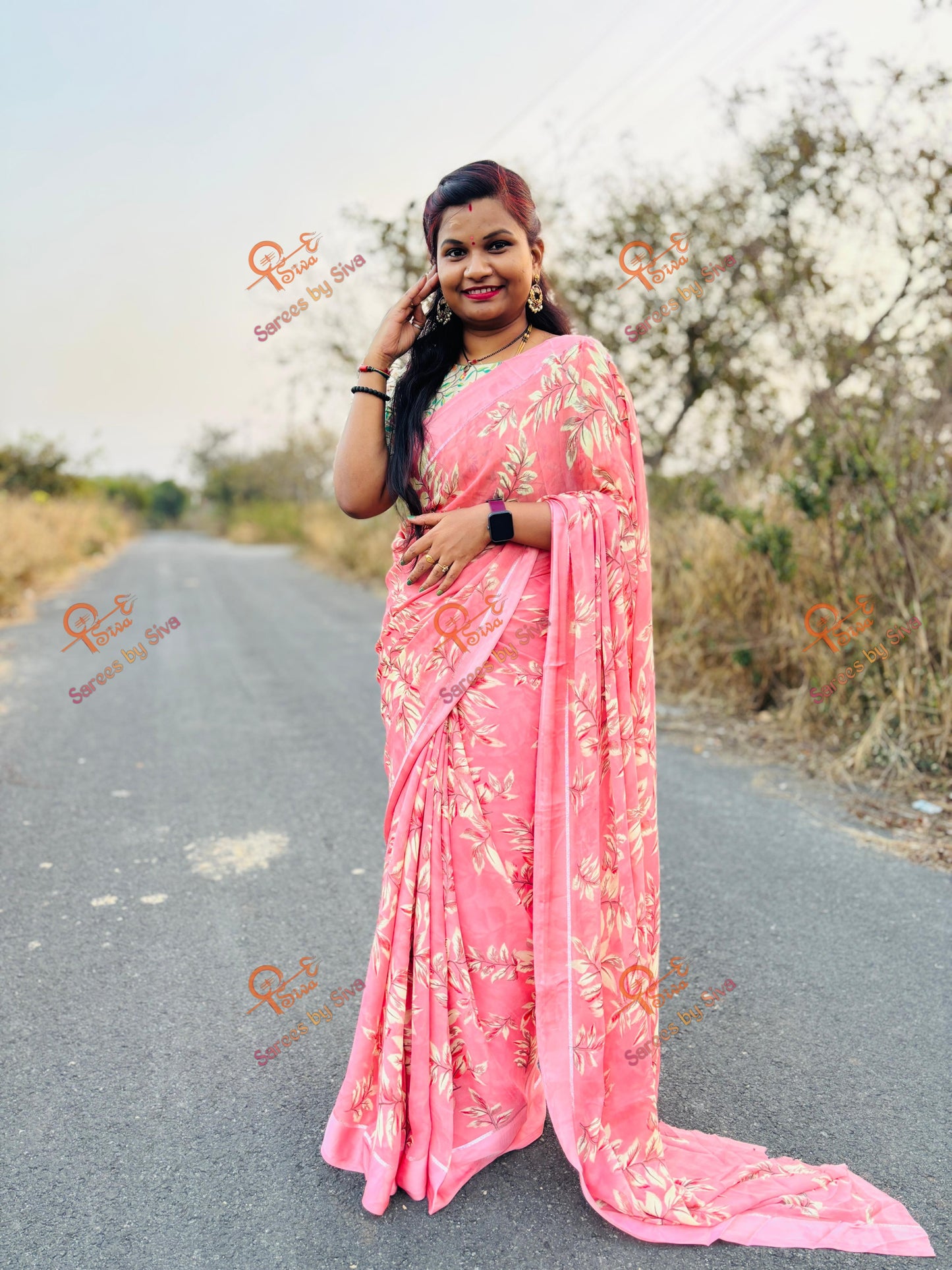 పూల నాచు షిఫాన్