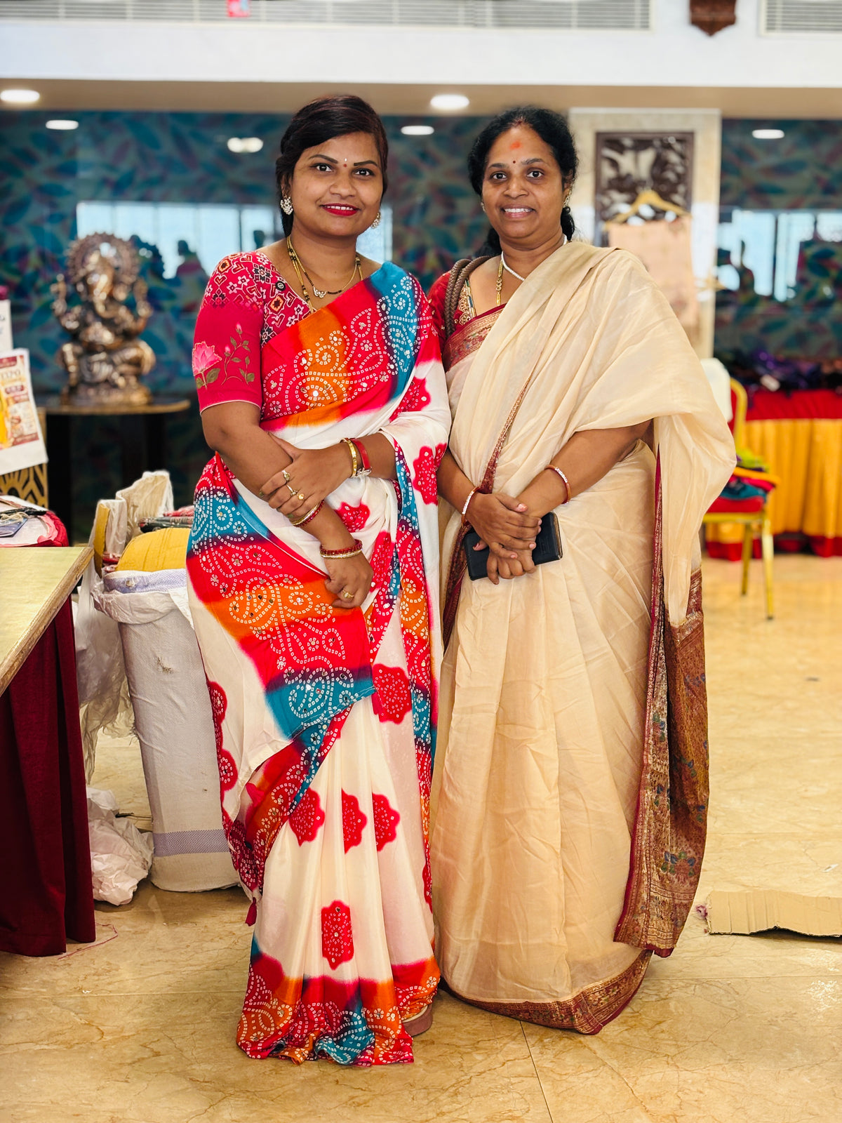 Azrak Model Silk Saree