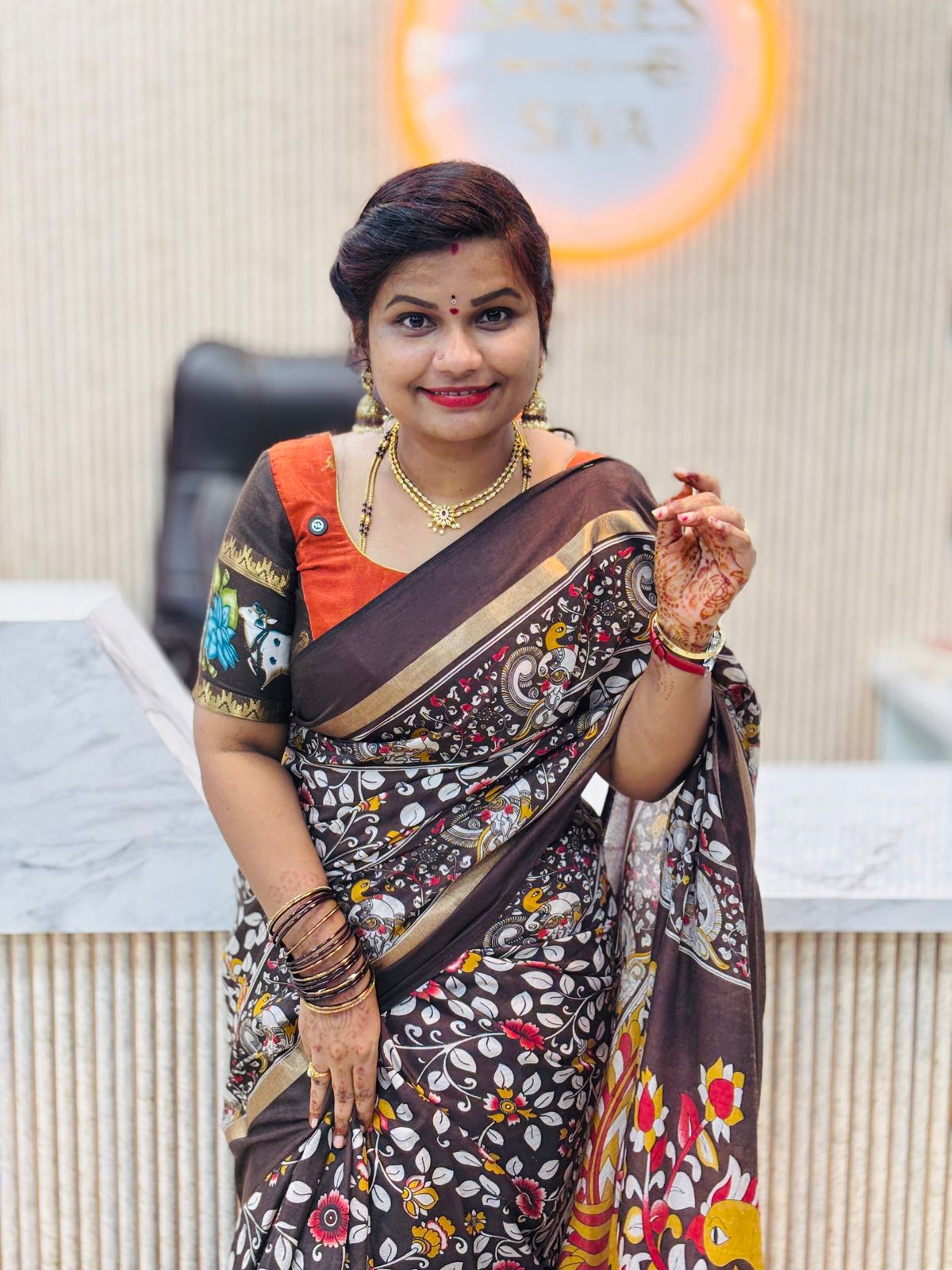 Crepe Kalamkari