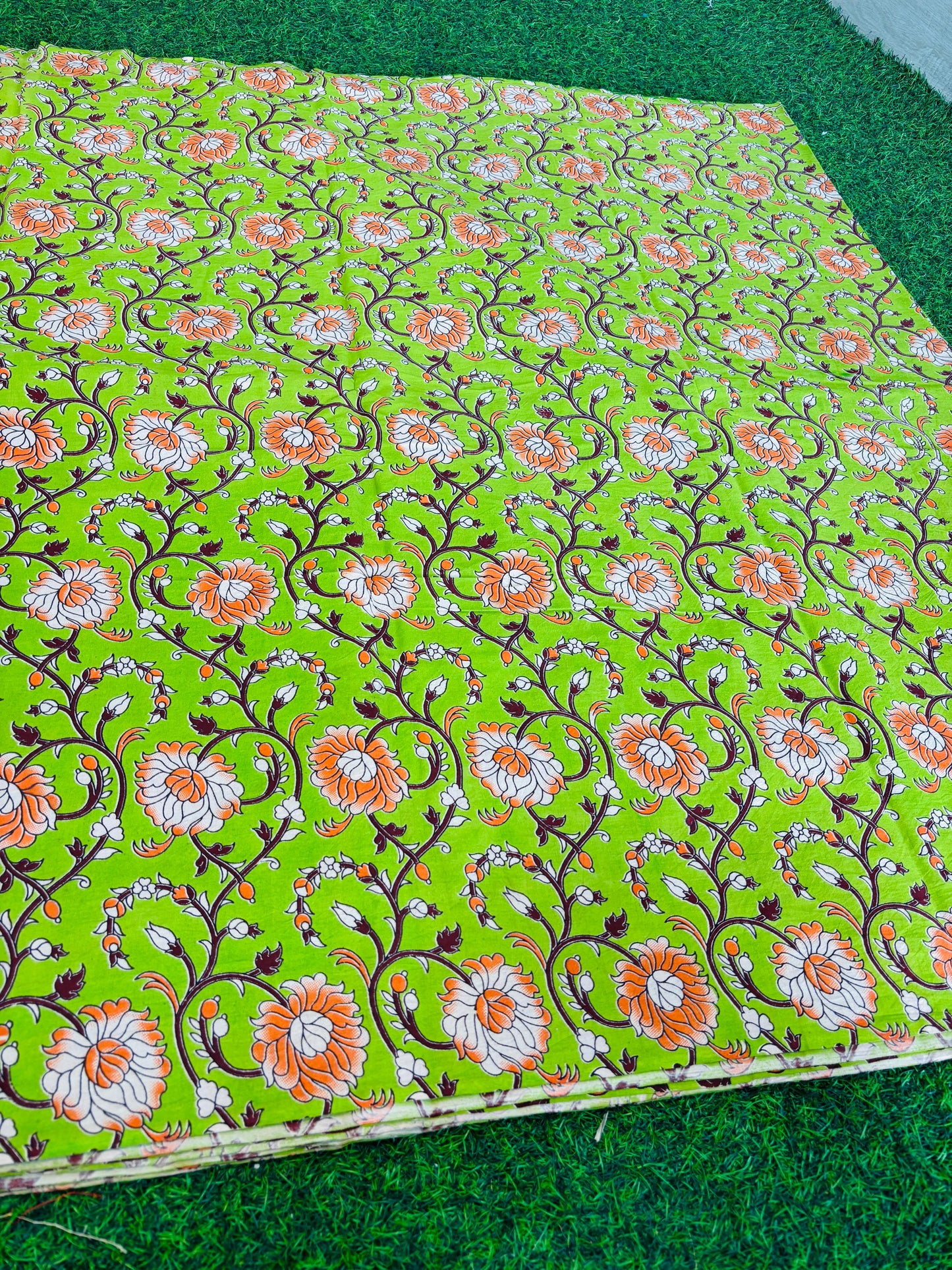 Kalamkari cotton fabric