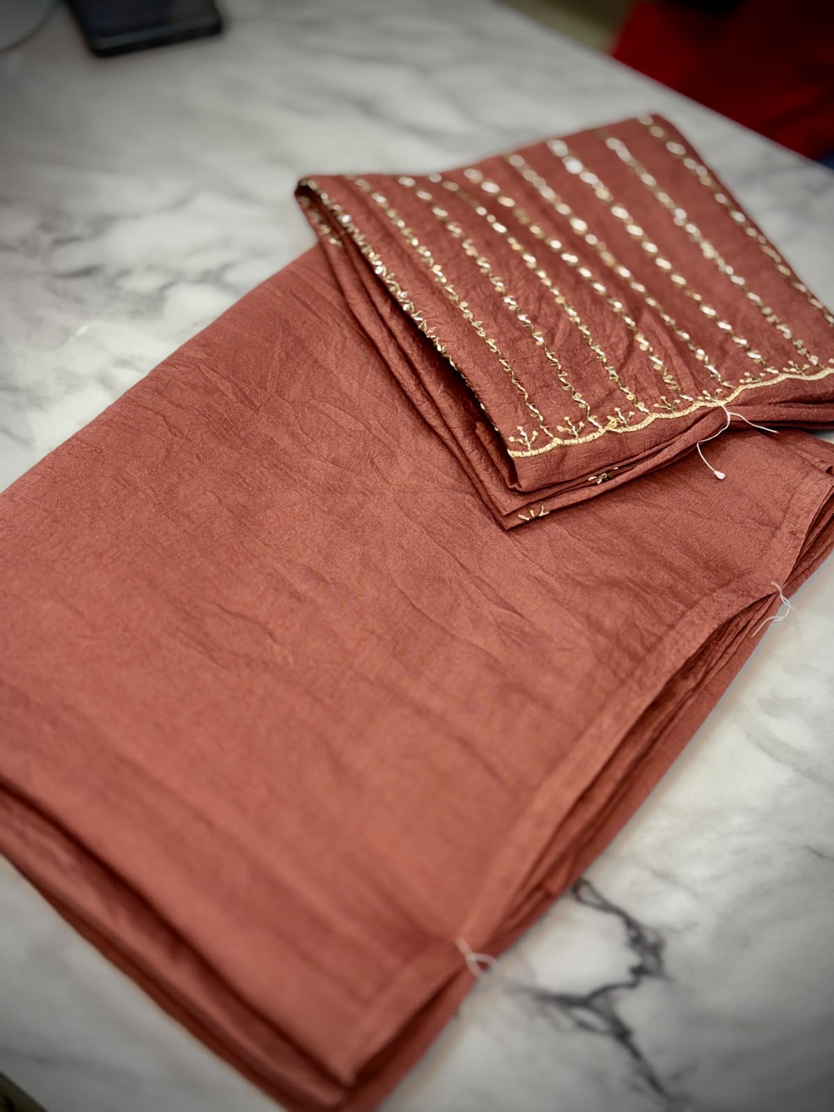 Plain Space Designer Sarees