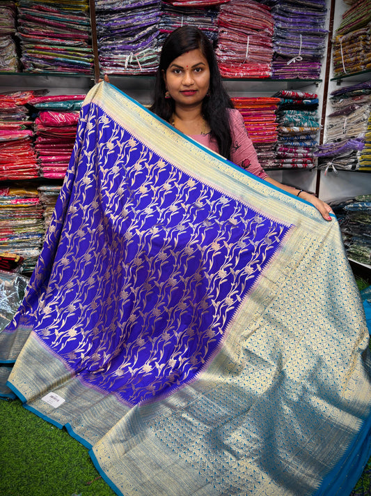 Semi georgette Pattu weavings