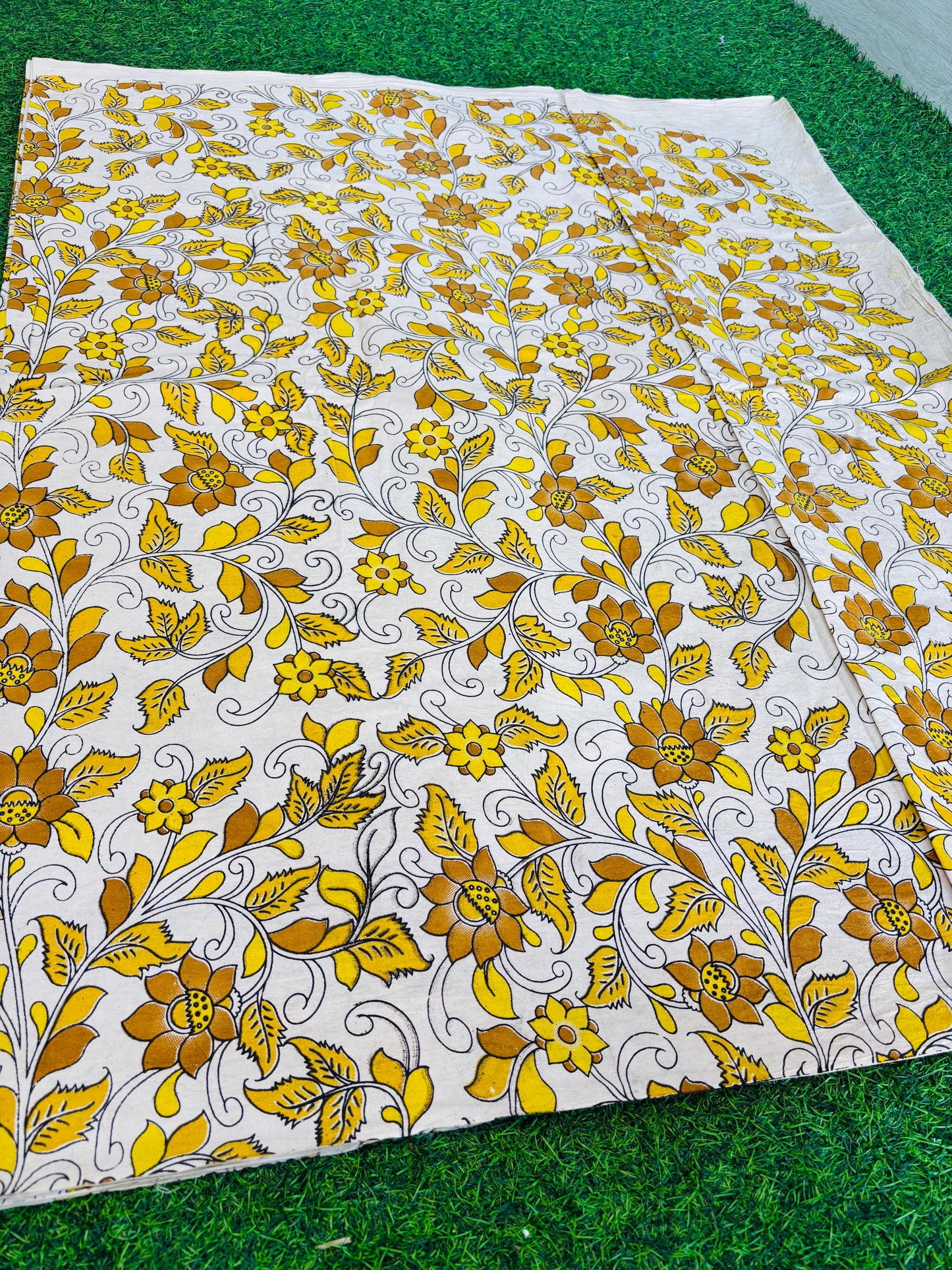 Kalamkari cotton fabric