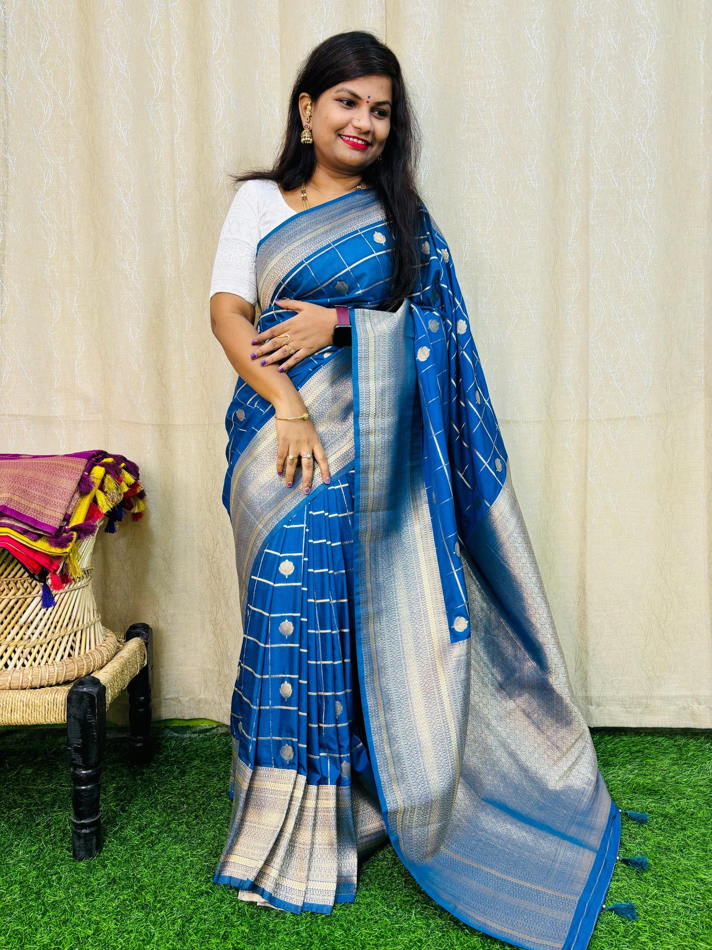 క్రేప్ కంచి పట్టు