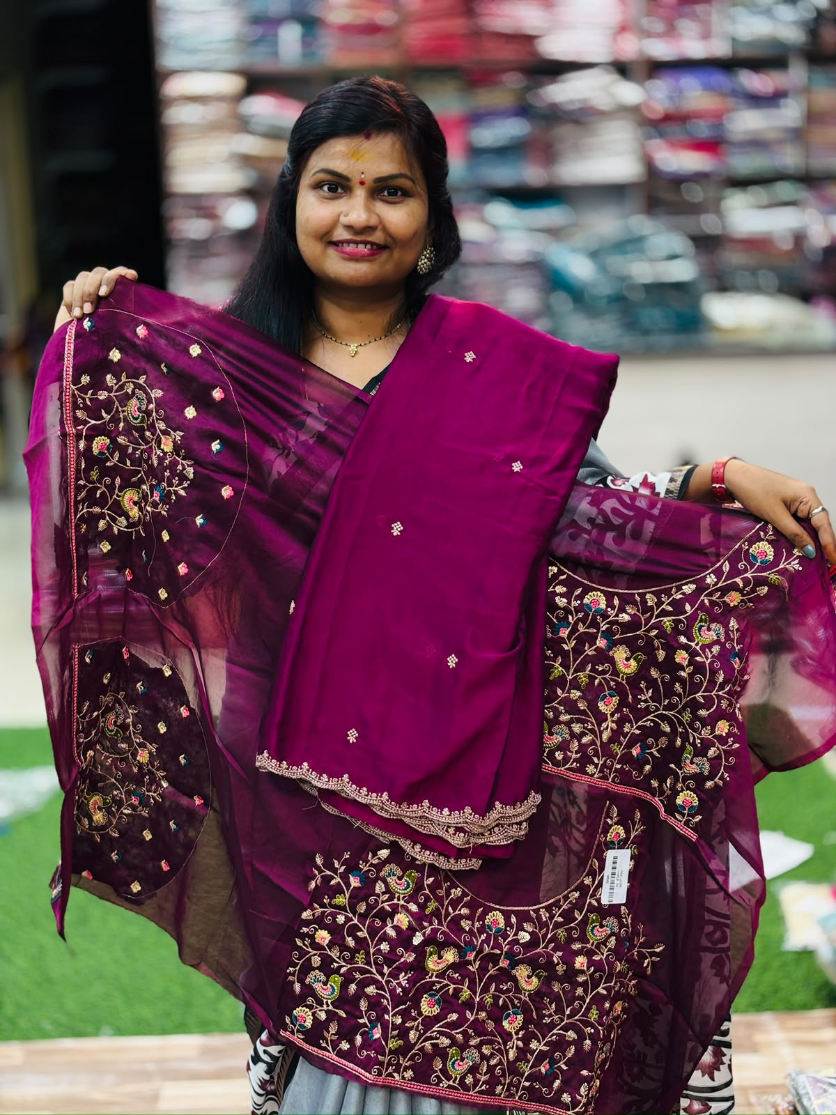 Designer Rangoli Sarees
